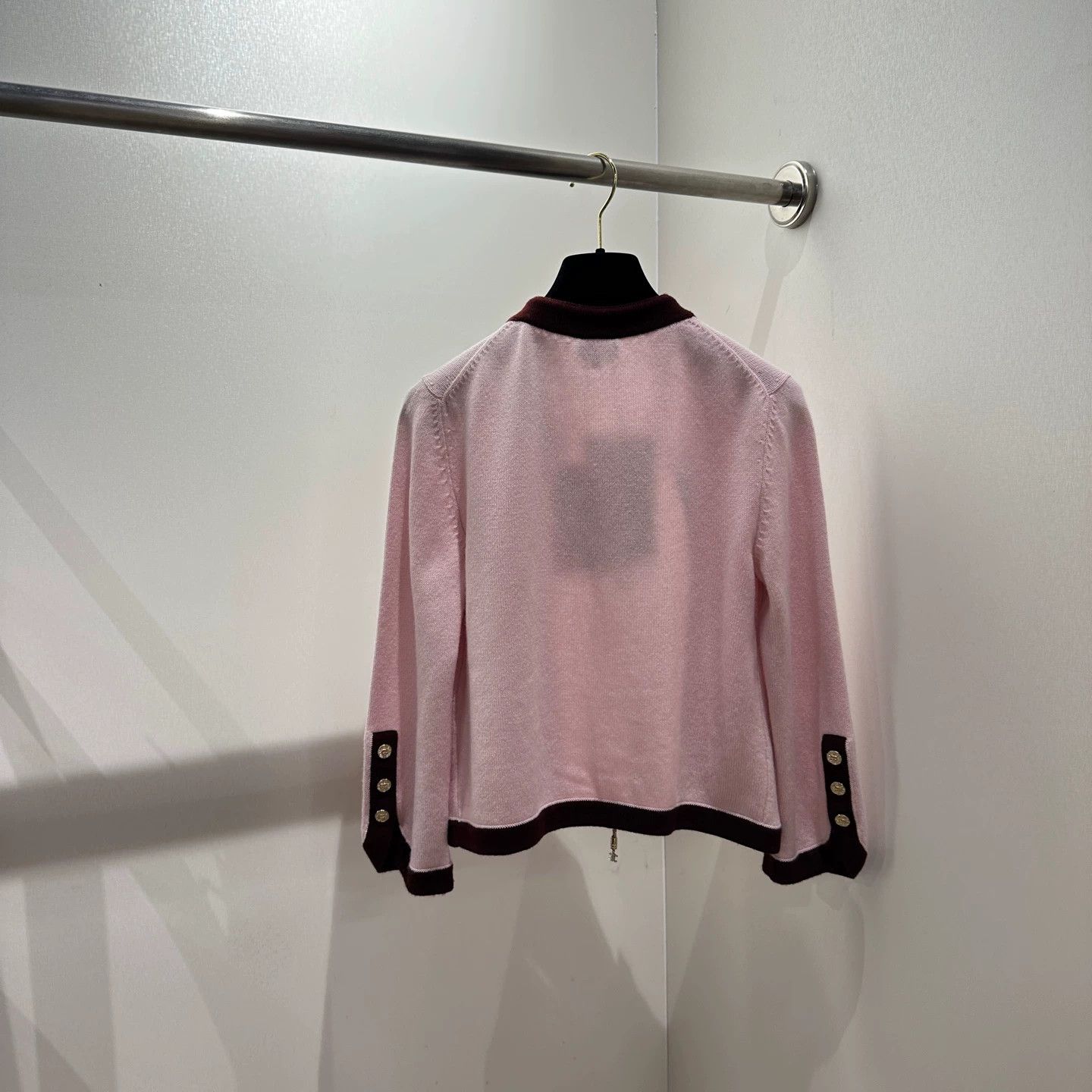 Chanel Chanel apr693 25A Cashmere Tie-Belted Cardigan 36 Size XS / US 0-2 / IT 36-38 - 2 Thumbnail