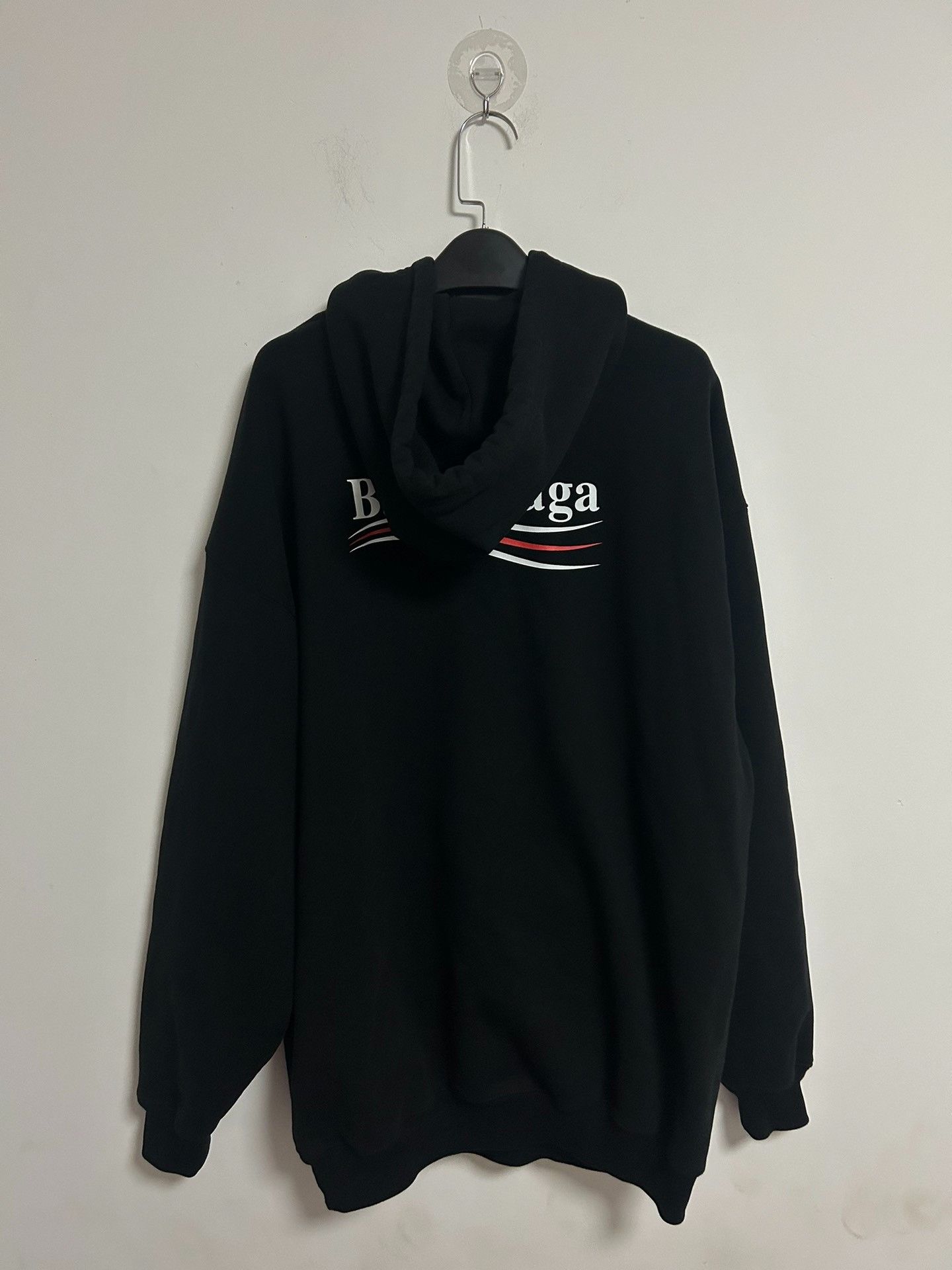 Balenciaga Balenciaga black cola hoodie 2501-Nextarrow Size US XS / EU 42 / 0 - 2 Thumbnail
