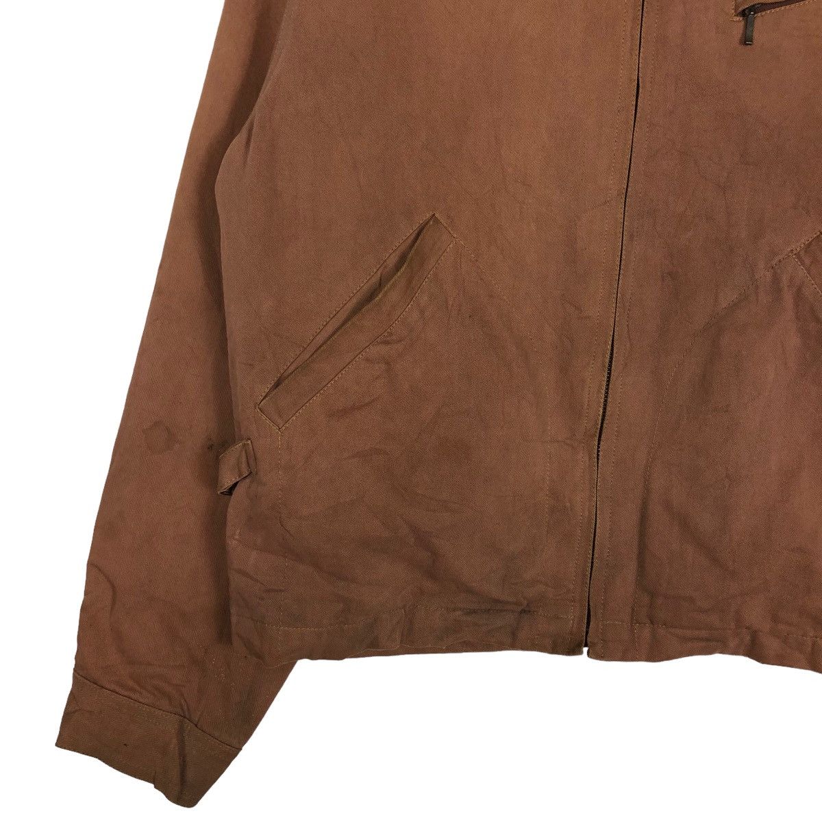 Japanese Brand 🔥Vintage Biker Chore Jacket Beams Japan Made Zipper Size US M / EU 48-50 / 2 - 4 Thumbnail
