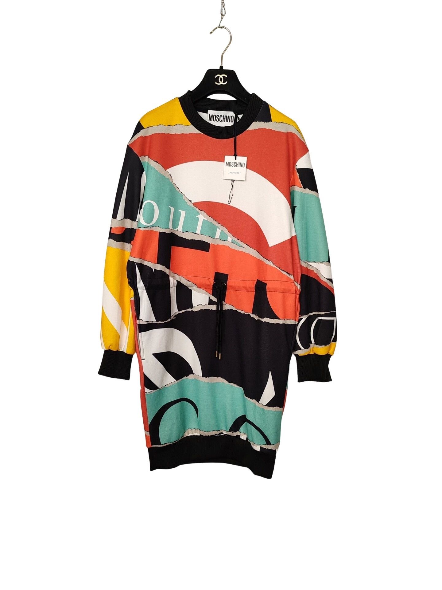 Moschino Moschino Graphic Print Sweatshirt Dress Size 38 Size XS / US 0-2 / IT 36-38 - 1 Thumbnail