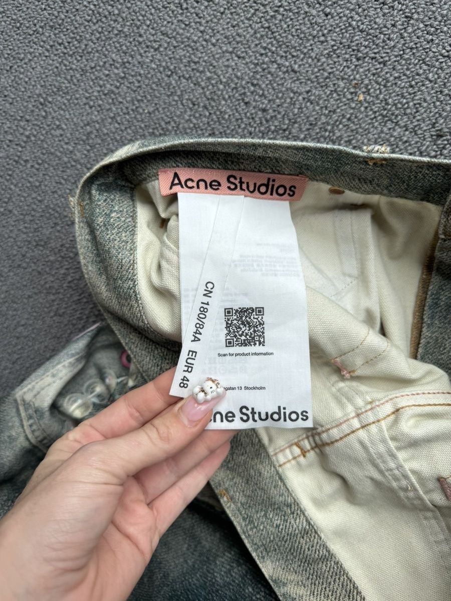 Acne Studios printed chain kawaii embellished jeans Size US 32 / EU 48 - 6 Thumbnail