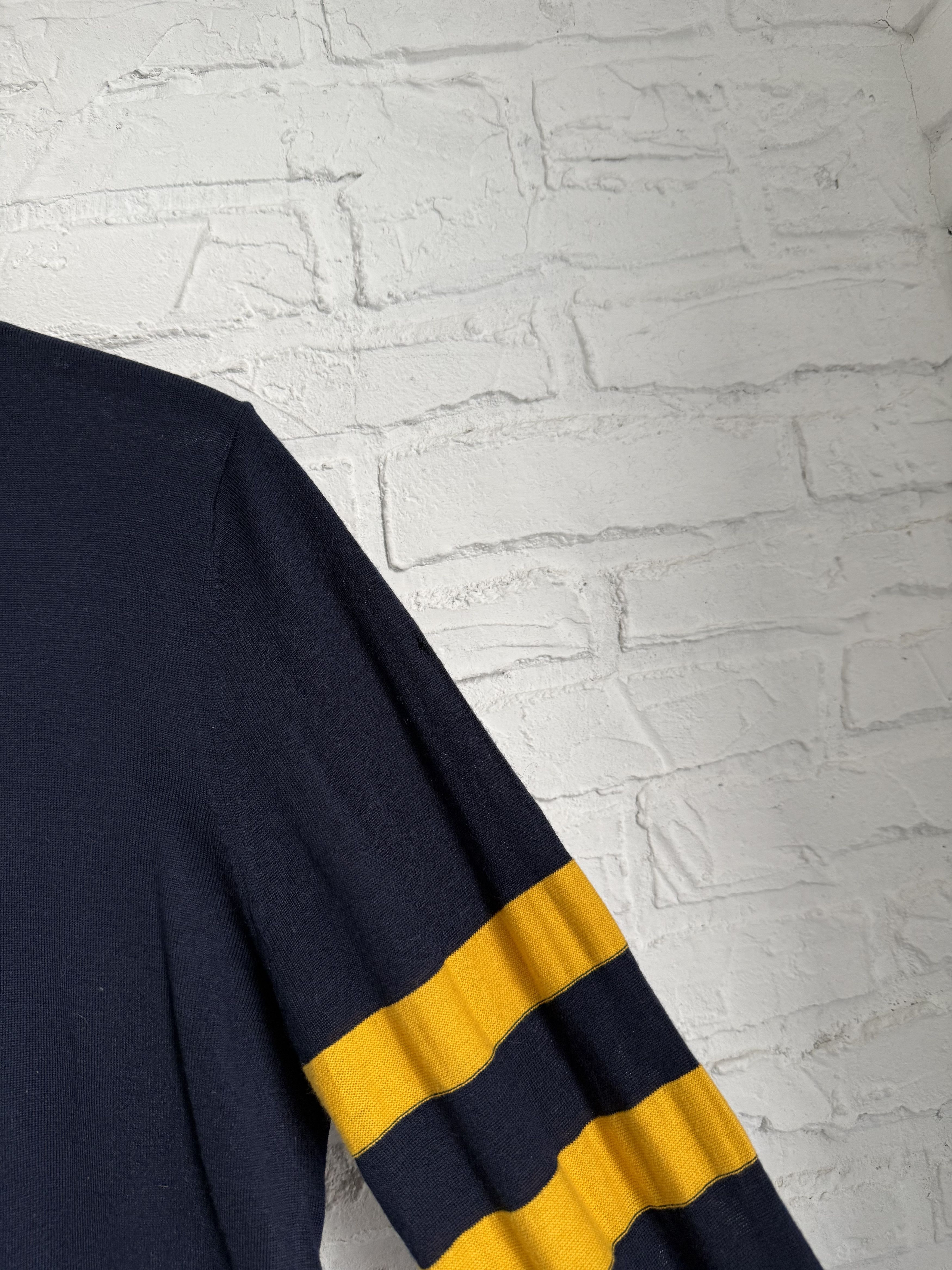 Alexander Wang Alexander Wang wool jumper yellow striped sleeves Size US M / EU 48-50 / 2 - 6 Thumbnail