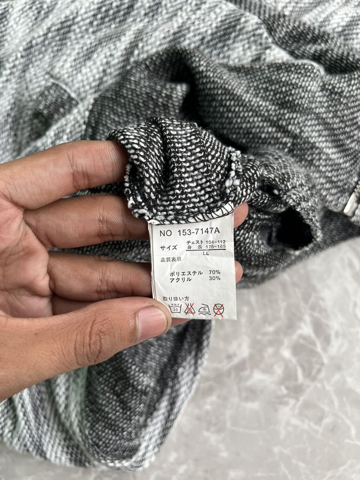 In The Attic In The Attic Zipper Knit Full Face Japanese Brand Size US M / EU 48-50 / 2 - 7 Thumbnail