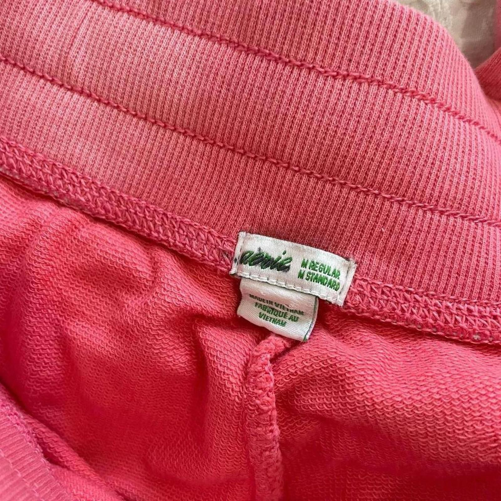 Designer Pink aerie sweatpants with pockets- so flattering on!! Size 32" / US 10 / IT 46 - 3 Thumbnail