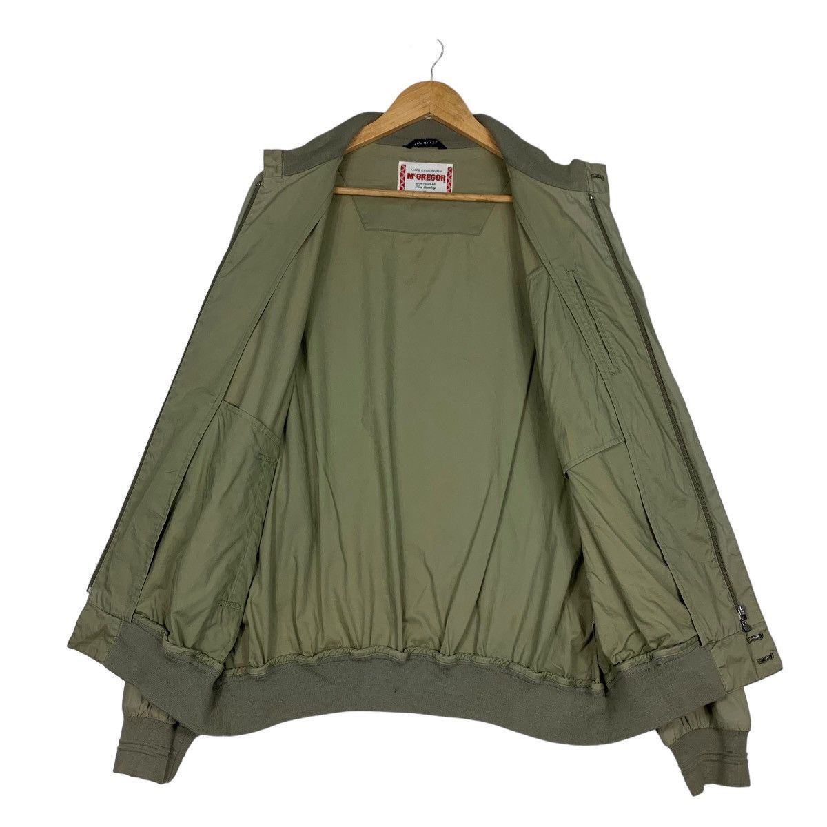McGregor M’GREGOR Sportswear Green Light Bomber Jacket #0976-C43 Size US L / EU 52-54 / 3 - 11 Thumbnail