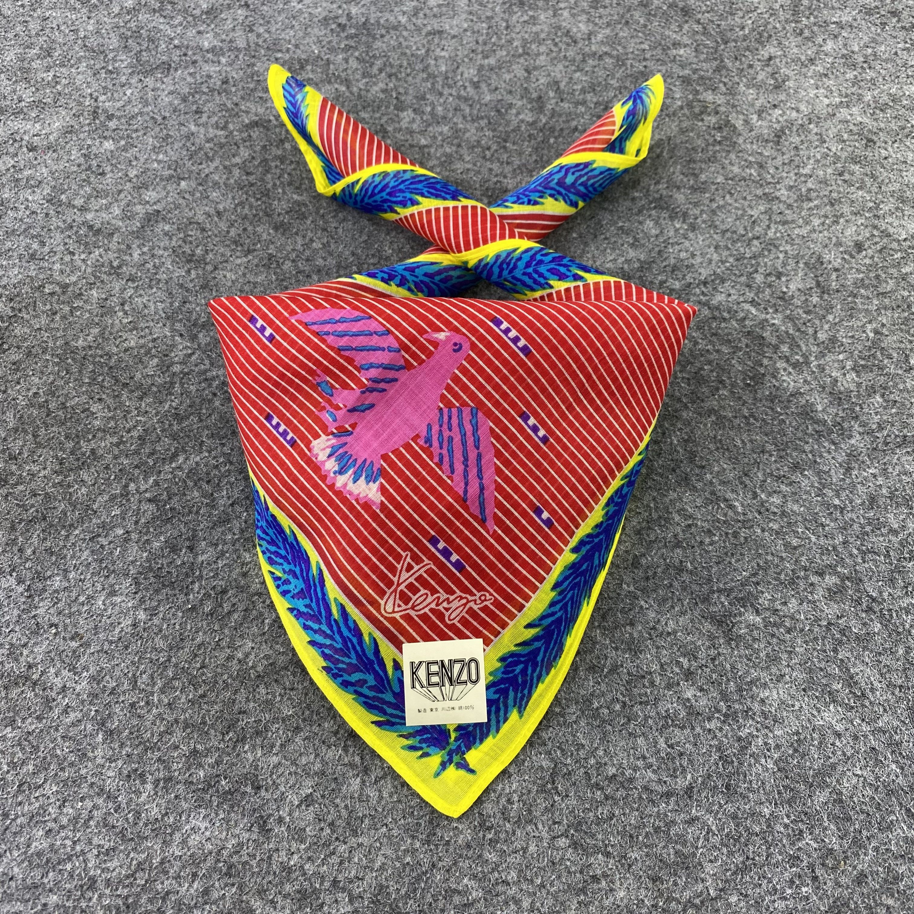 Kenzo Kenzo Handkerchief / Bandana / Neckerchief-B606 Size ONE SIZE - 2 Thumbnail