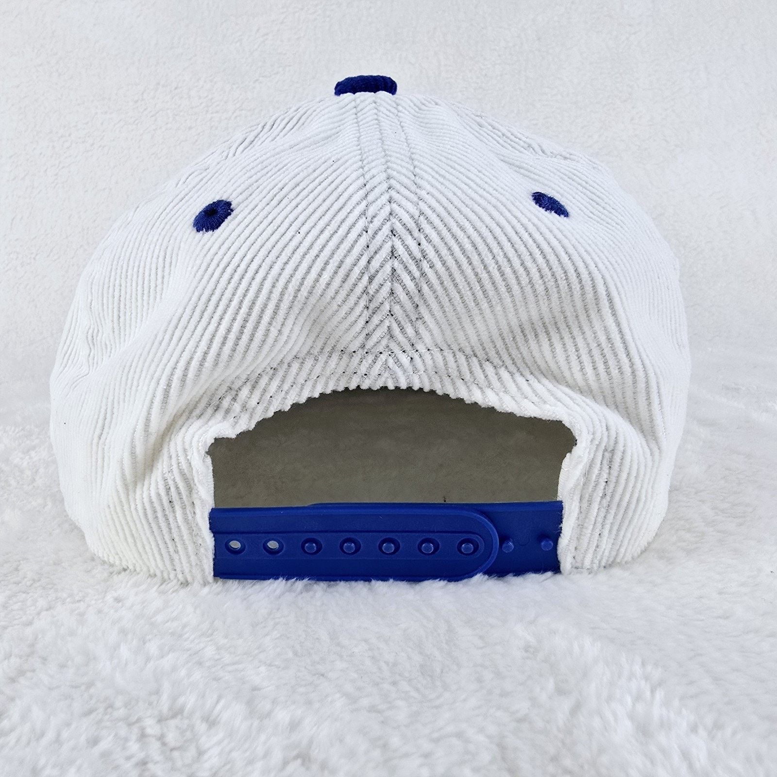 Other Run Salute To Service Hat Snapback White Corduroy One Size Size ONE SIZE - 8 Thumbnail