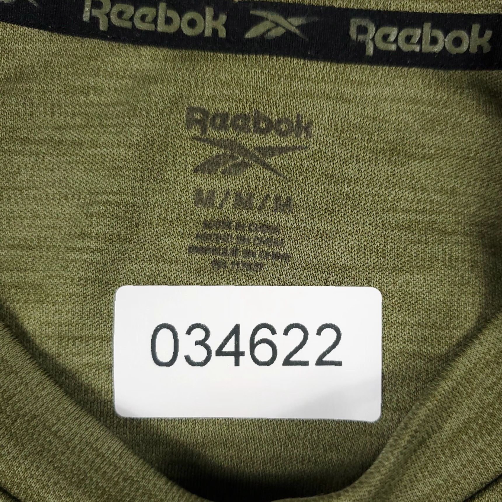 Reebok Reebok T Shirt Mens Size Medium Green Logo Casual Short Sleeve Adult Size US M / EU 48-50 / 2 - 7 Thumbnail