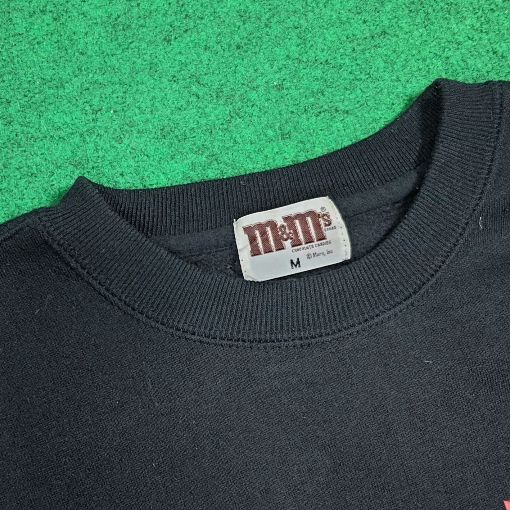 Vintage Vintage 90s M&M Red Character Sweatshirt C282N7 Size US M / EU 48-50 / 2 - 4 Thumbnail