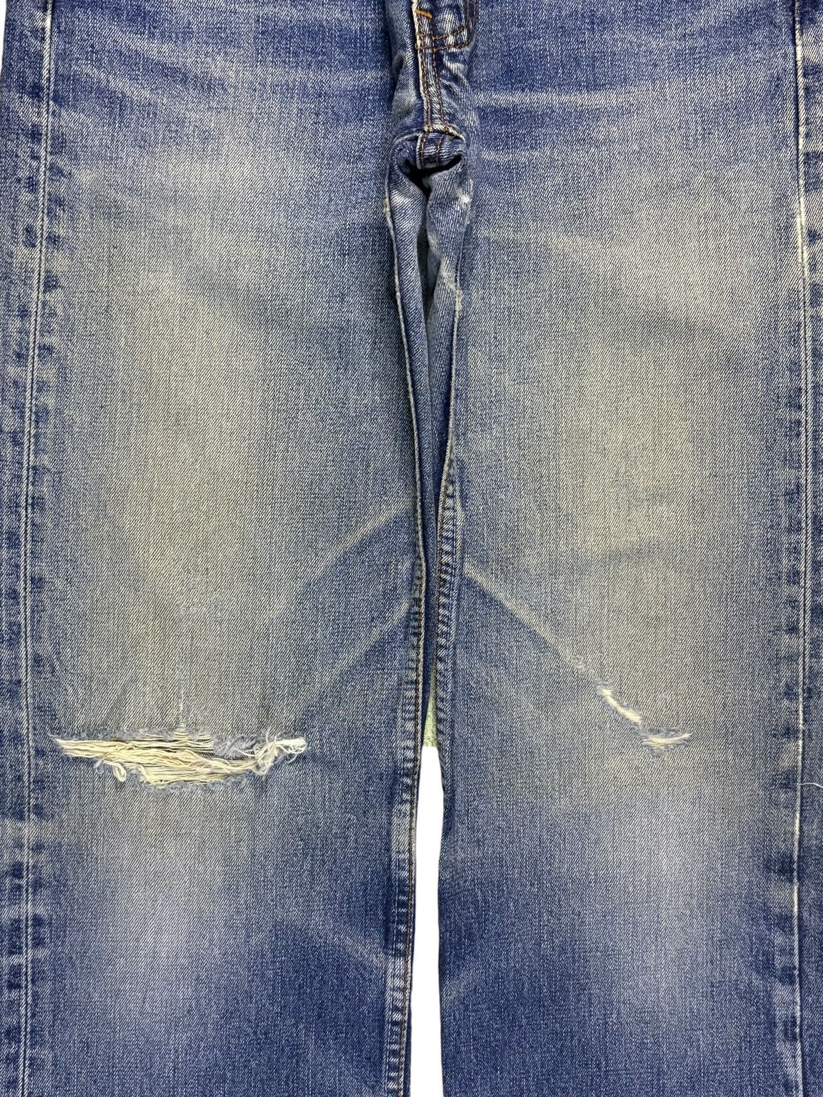 Levi's Vintage 90s Levis 512 Mud Wash Distressed Loose Jeans Size US 28 / EU 44 - 5 Thumbnail