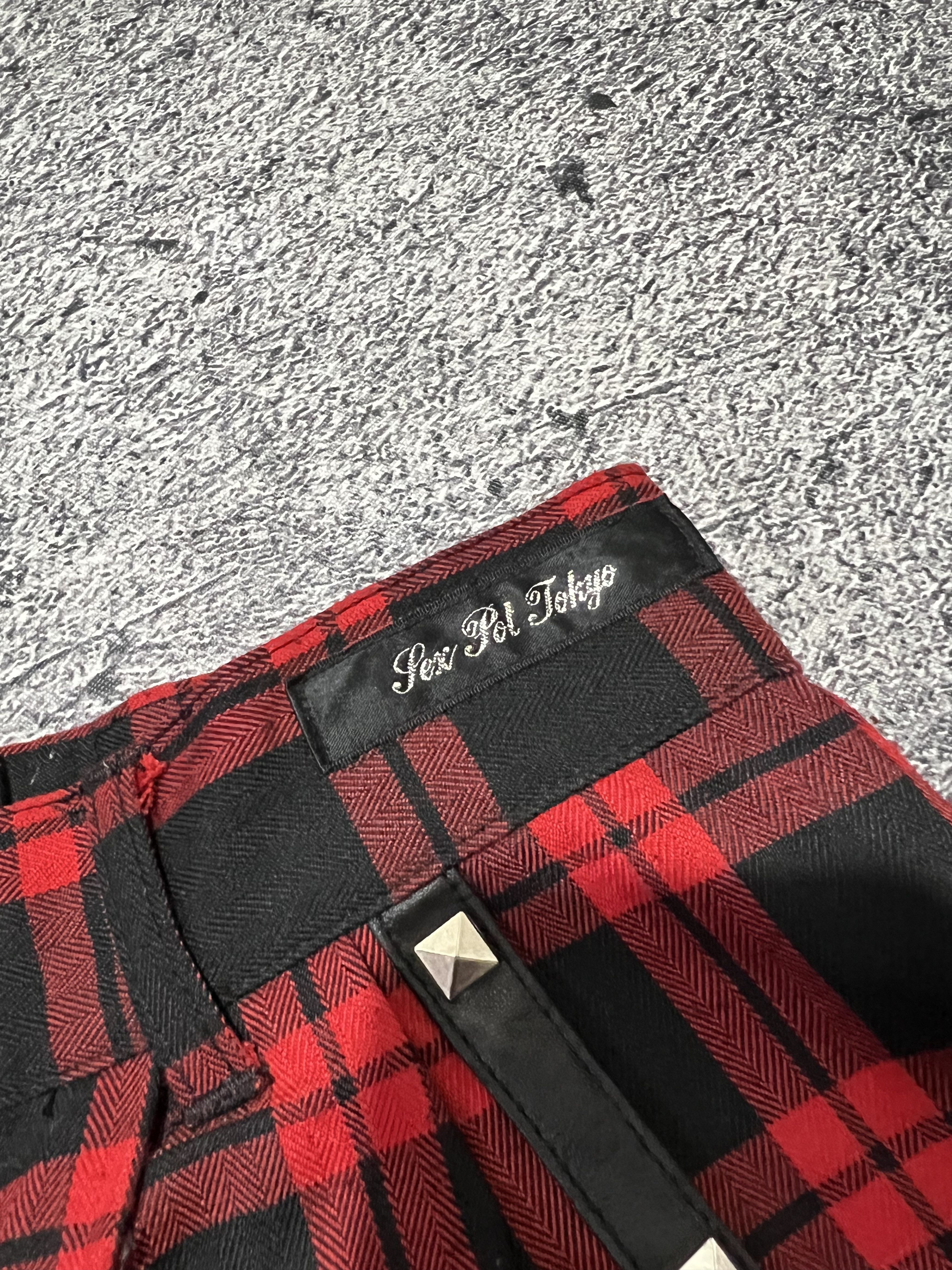 Japanese Brand 2000s Japanese Archive Ifsixwasnine Punk Poem Wide y2k Size US 30 / EU 46 - 6 Thumbnail