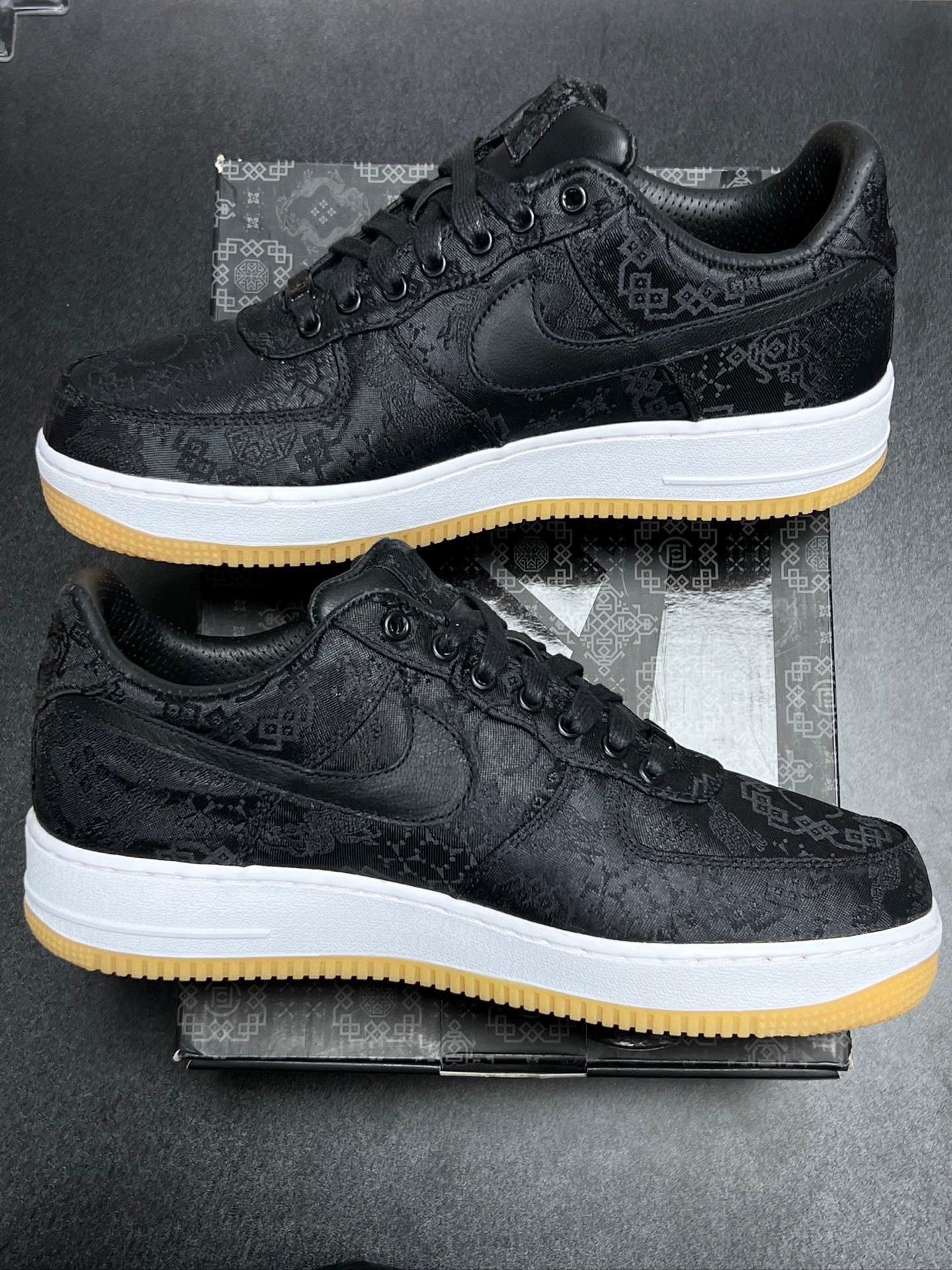 Nike nike clot black silk sneakers size 43 Size US 10 / EU 43 - 5 Thumbnail