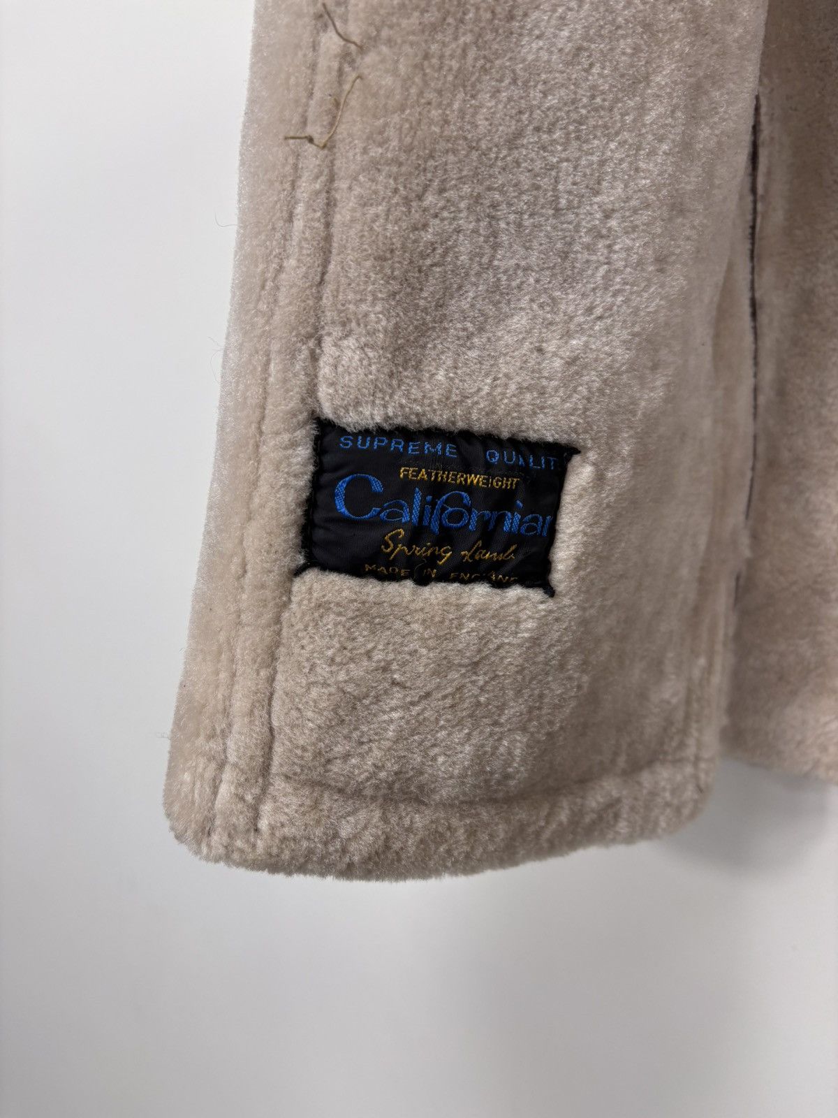 Other Vintage Californian Spring Lamb Leather Sheepskin Jacket Size M / US 6-8 / IT 42-44 - 17 Thumbnail