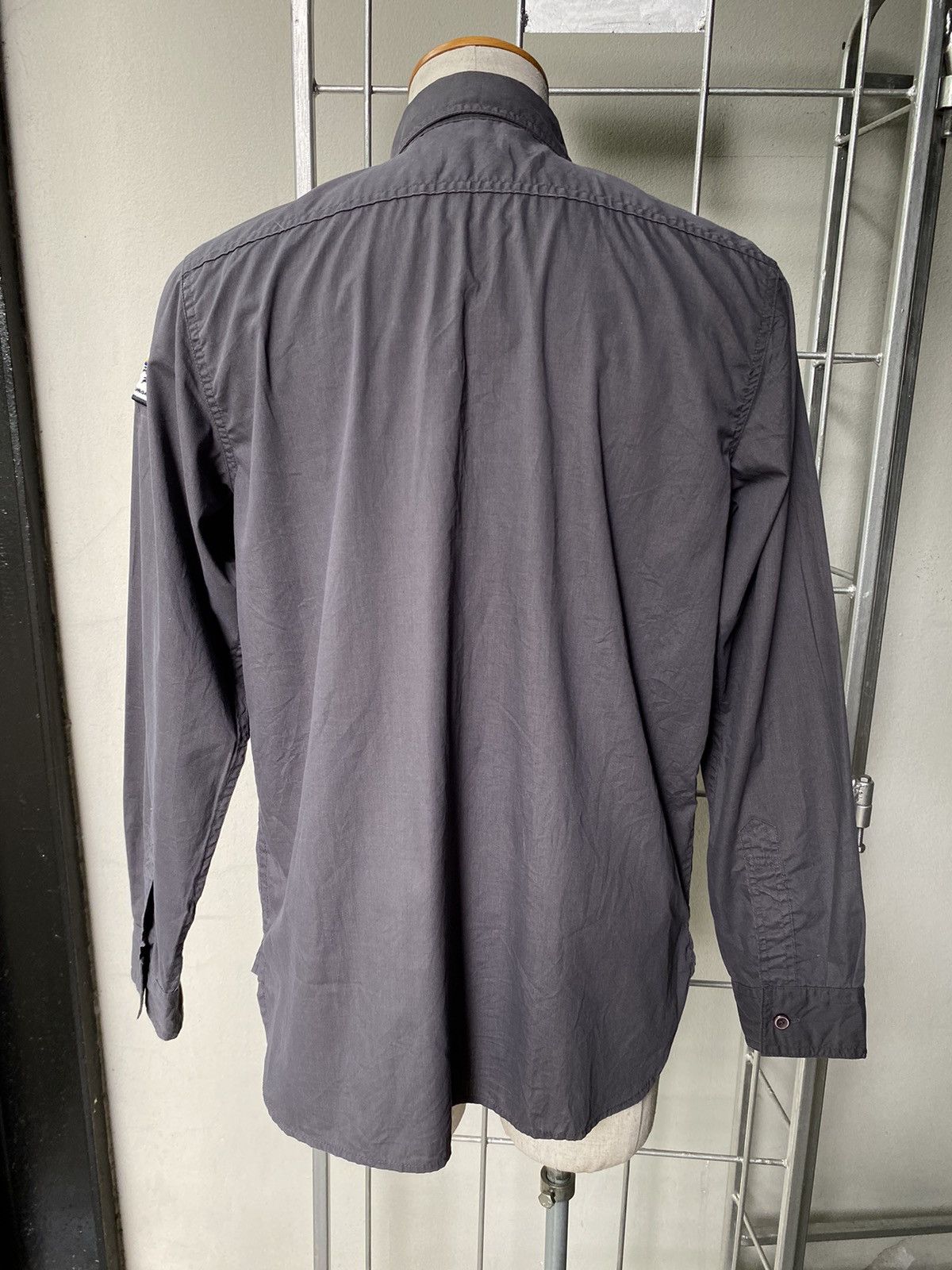 Vintage 76 Lubricants Grey Long-Sleeve Shirt Size US M / EU 48-50 / 2 - 5 Thumbnail