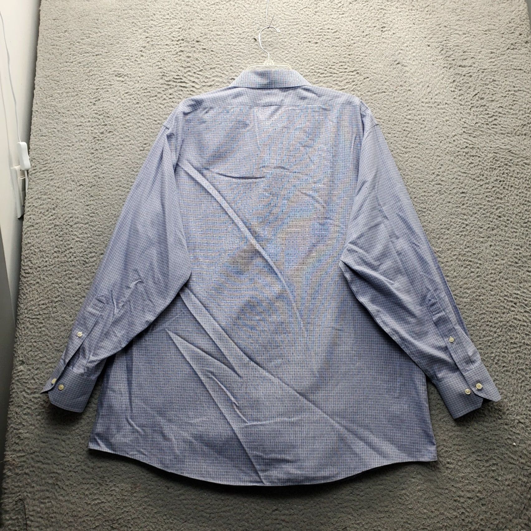 Brooks Brothers Brooks Brothers Mens Dress Shirt 18 Non Iron Regent Button Up Geometric Multicolor Pattern Regular Size 18 Mens Size 48R - 2 Thumbnail