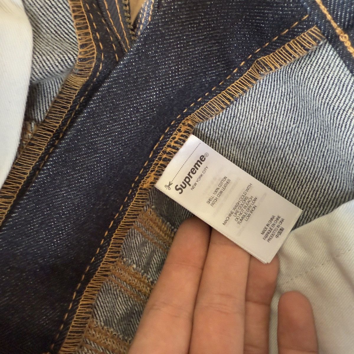 Supreme Supreme S-Logo Rigid baggy jeans - 30 Size US 30 / EU 46 - 7 Thumbnail