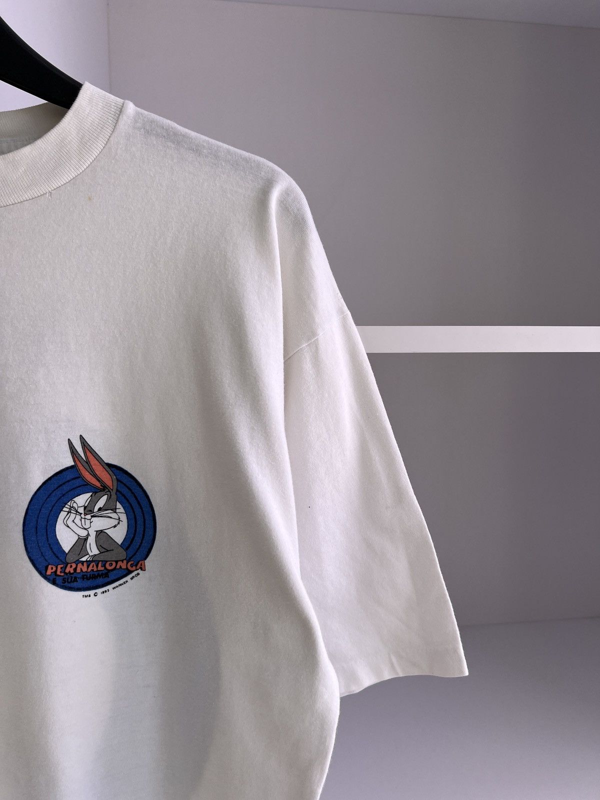 Band Tees × Vintage × Warner Bros Vintage Warner Bros Big logo 1993 Tee Size US M / EU 48-50 / 2 - 6 Thumbnail