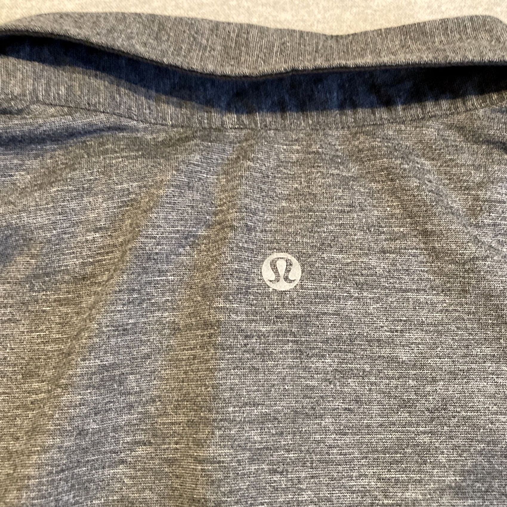 Lululemon Lululemon Men's Golf Polo Shirt Gray Short Sleeve Performance Size XL Size US XL / EU 56 / 4 - 5 Thumbnail