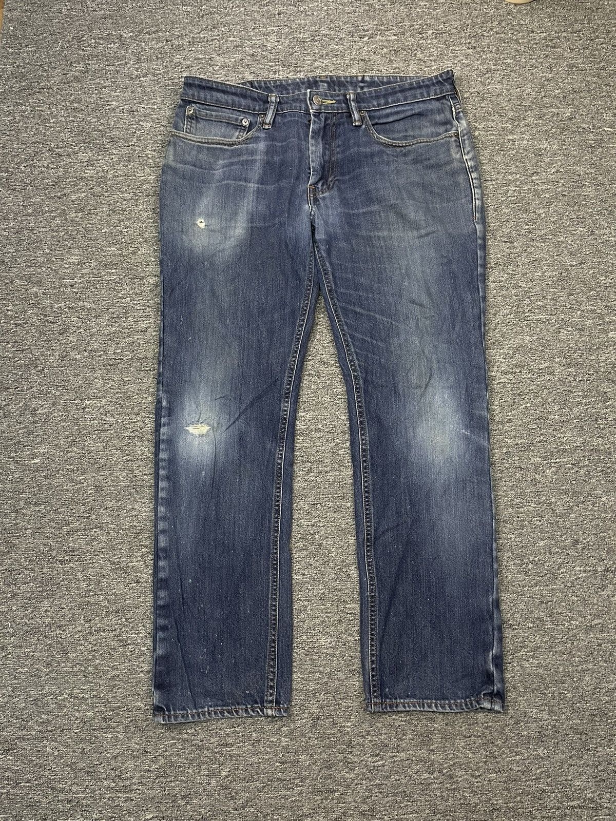 Levi's Vintage Levis 511 Black Tab Jeans Distressed Faded Wash Size US 34 / EU 50 - 1 Thumbnail