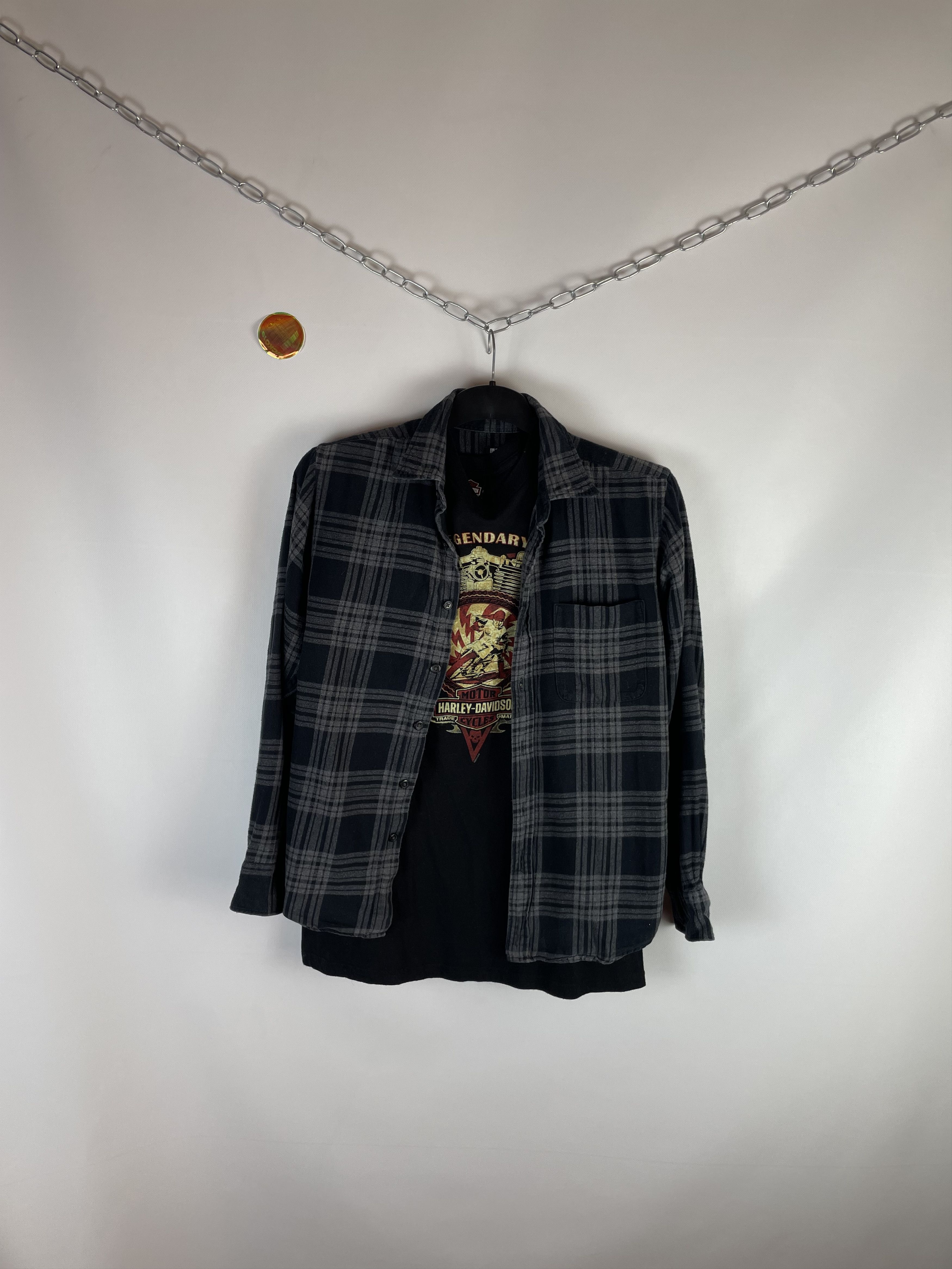 Flannel Flannel Uniqlo Vintage Shirt Size US S / EU 44-46 / 1 - 1 Thumbnail