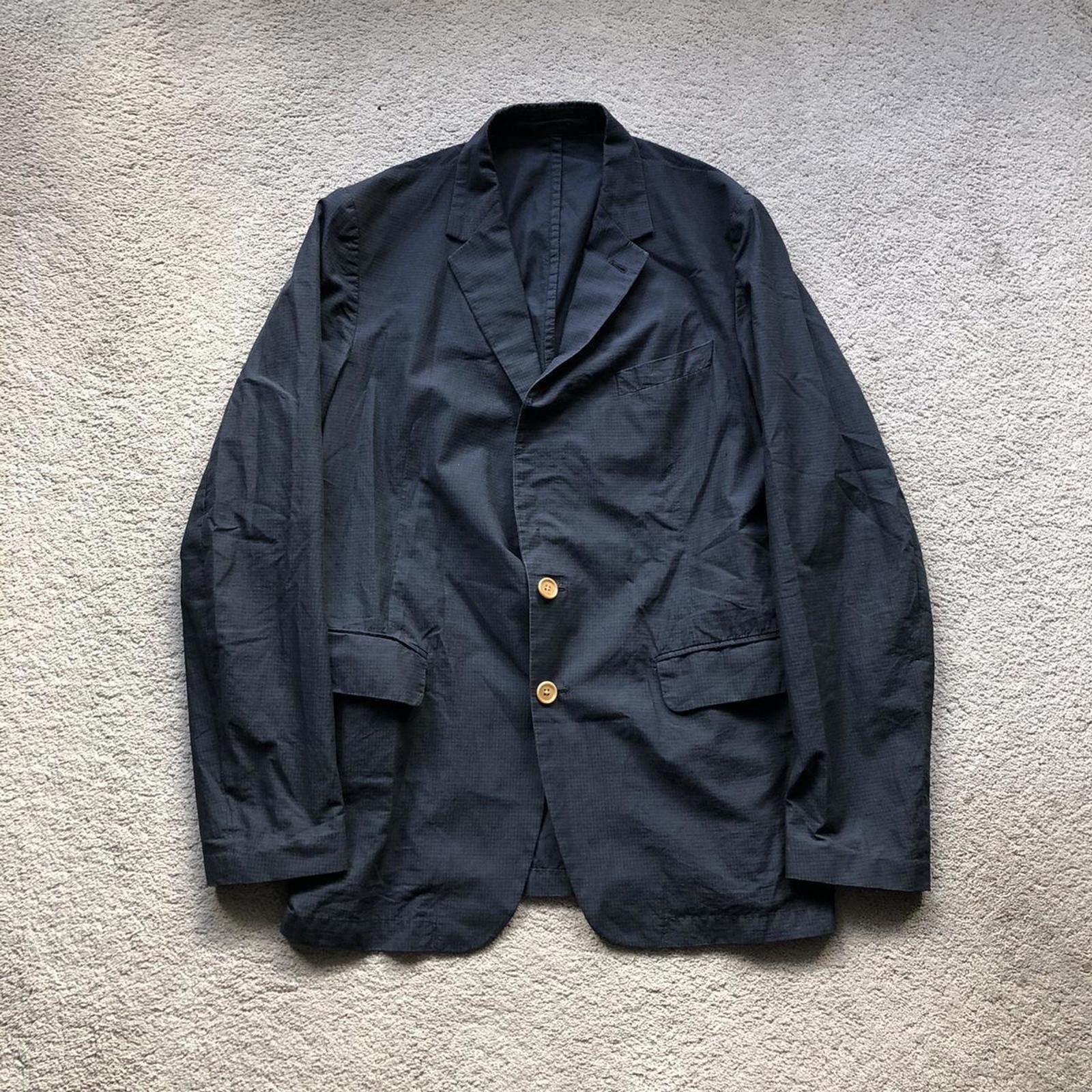 Dries Van Noten Dries Van Noten Navy Blazer Size US M / EU 48-50 / 2 - 1 Thumbnail