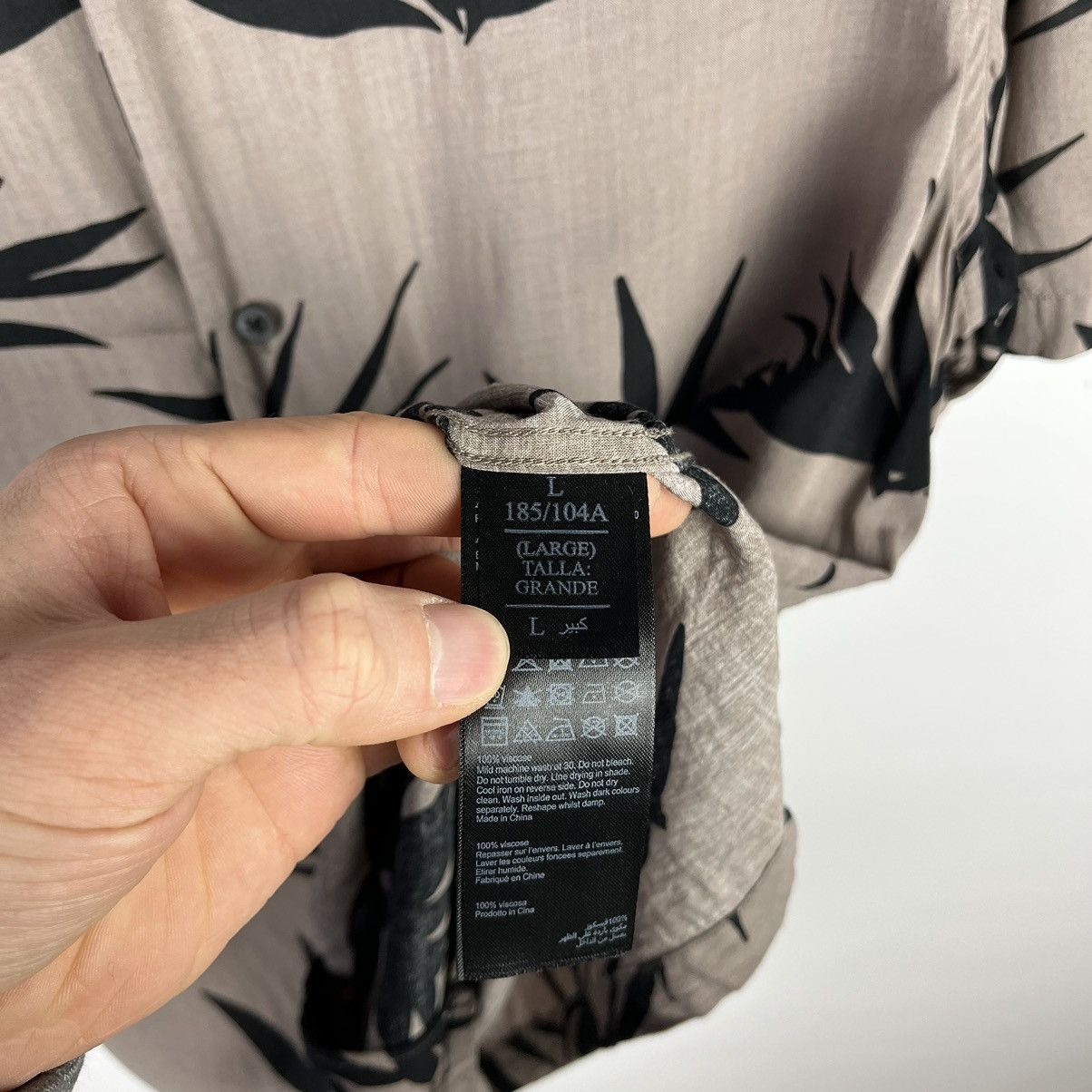 Allsaints Designer Allsaints Bhutan y2k viscose Hawaii shirt Size US L / EU 52-54 / 3 - 5 Thumbnail