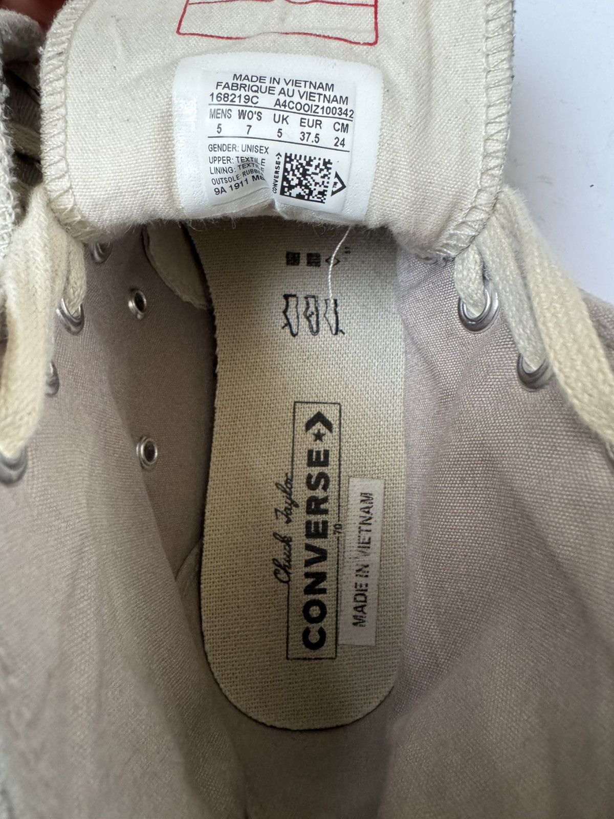 Converse × Fear of God Converse X Fear of God Essentials Size US 5 / EU 37 - 6 Thumbnail