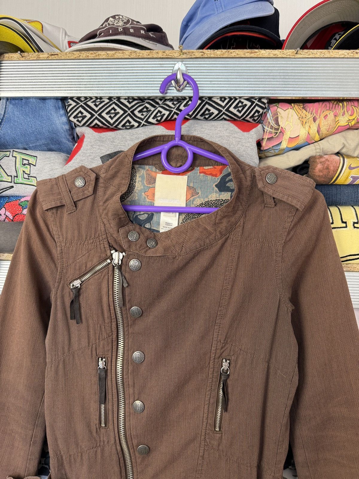 Diesel Archive Opium Jacket Napoleon Style Rare Item