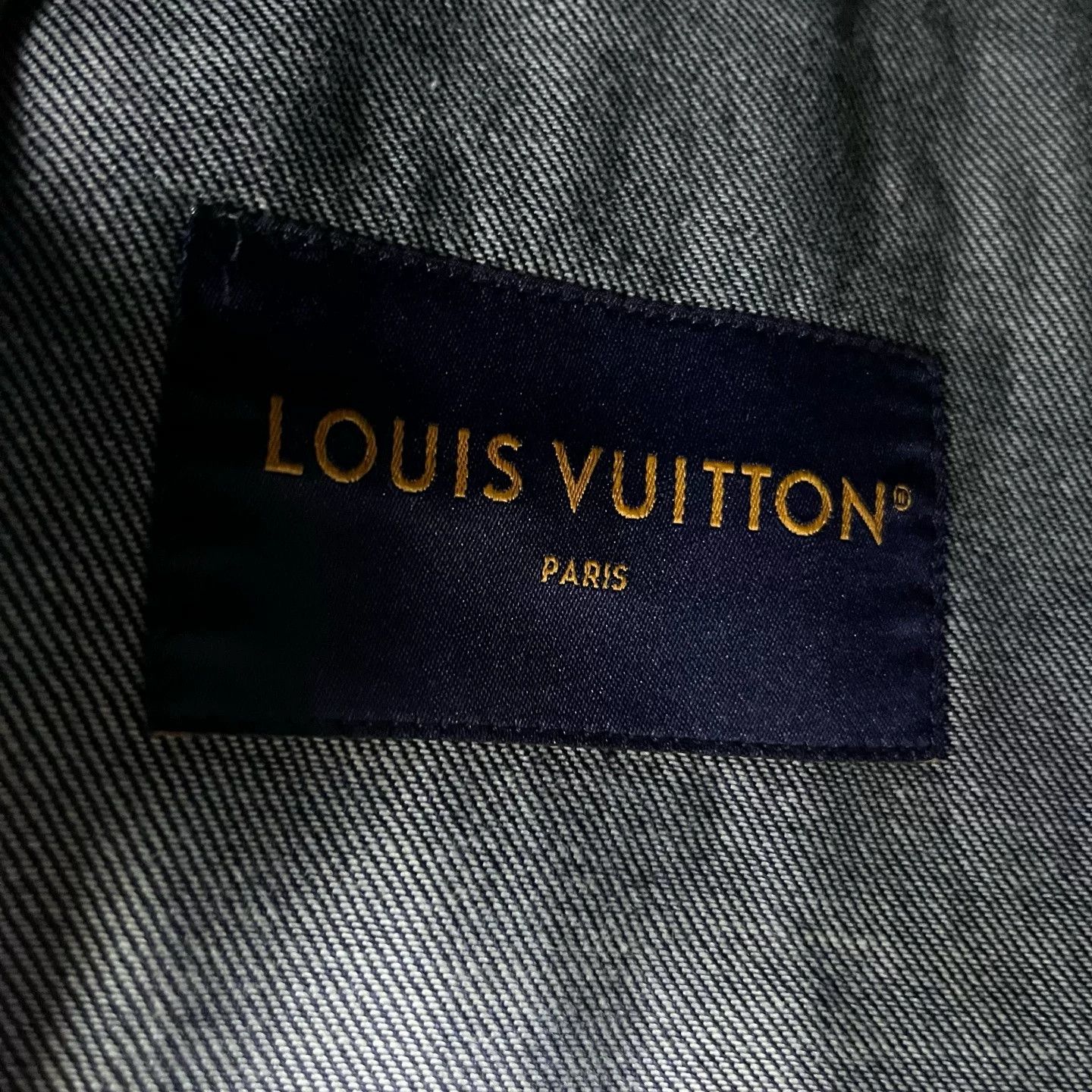 Louis Vuitton Louis Vuitton 25 Blue Collarless Denim Jacket Size US M / EU 48-50 / 2 - 3 Thumbnail