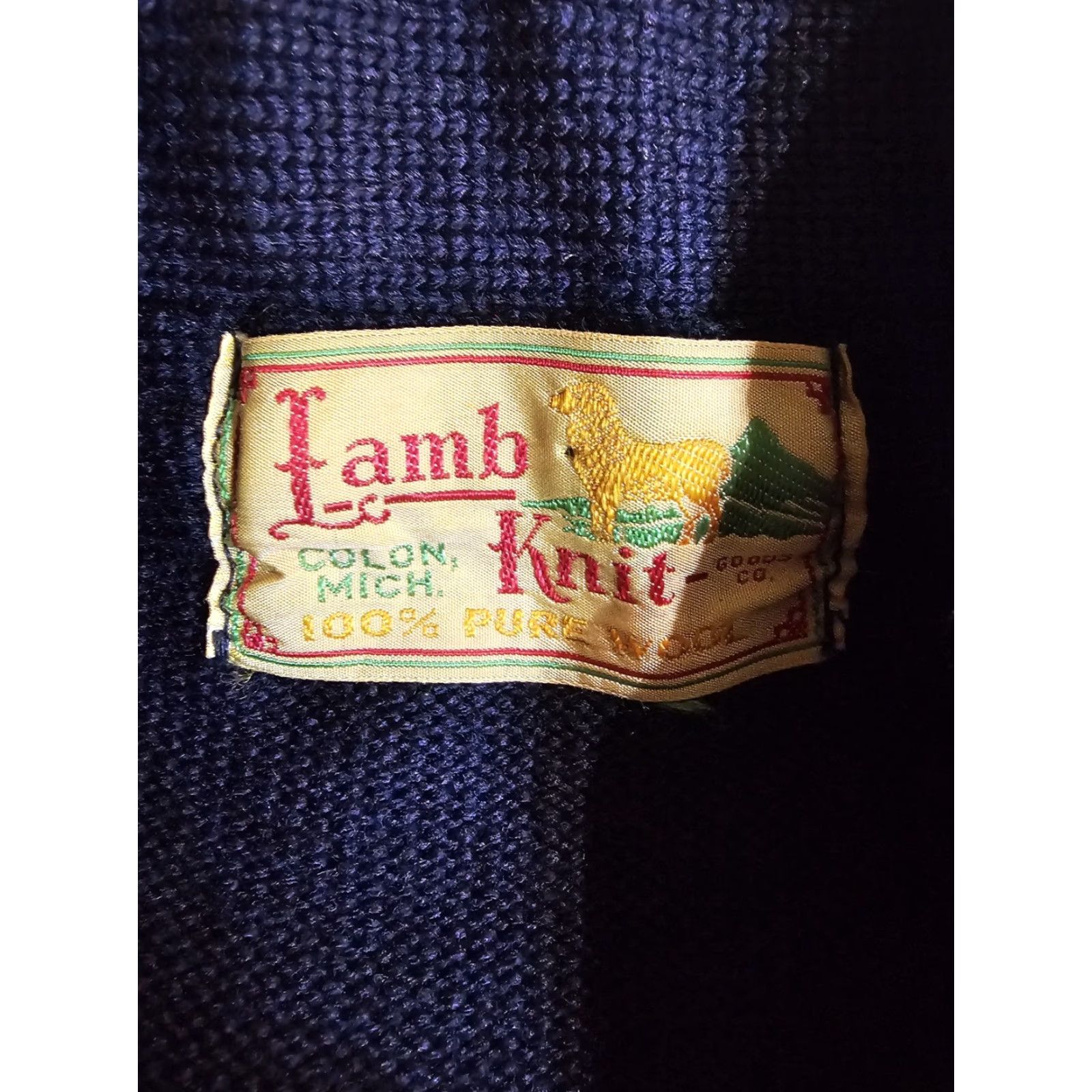 Vintage VINTAGE Campus Varsity Wool Cardigan Sweater Letterman 50s Lamb Knit 1950s M Red Mens/Unisex (adjust if gender required) Size US M / EU 48-50 / 2 - 4 Thumbnail