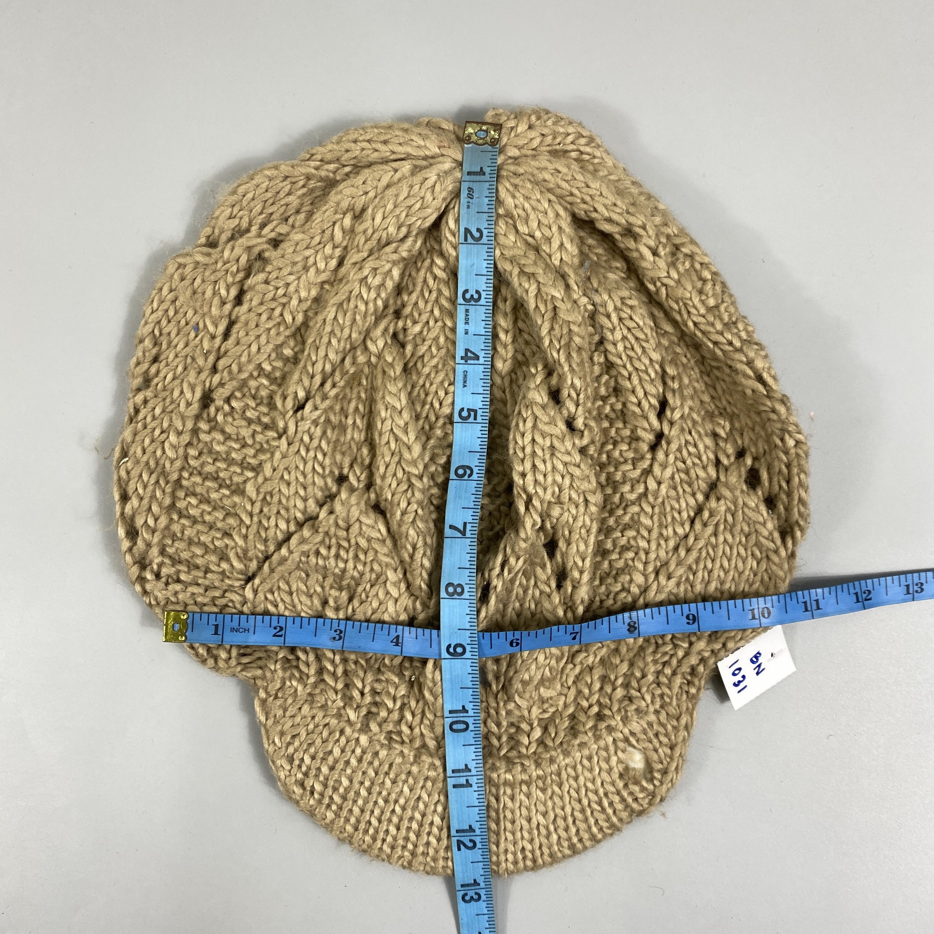 Japanese Brand Knitted Slouchy Beanie Hats With Brim -BN1031 Size ONE SIZE - 5 Thumbnail