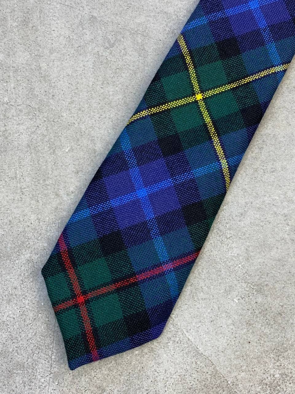 Polo Ralph Lauren Vintage Polo Ralph Lauren Tartan Check Wool Tie Size ONE SIZE - 5 Thumbnail