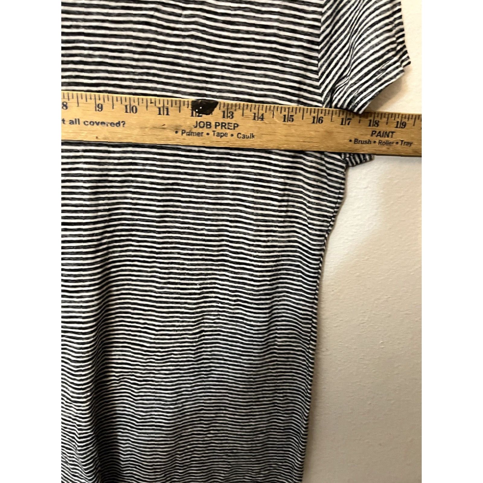 Apt. 9 APT. 9 Women's Multicolor Sparkle Tie-Front Stretch Tee - Large Short Sleeve Top Size L / US 10 / IT 46 - 5 Thumbnail