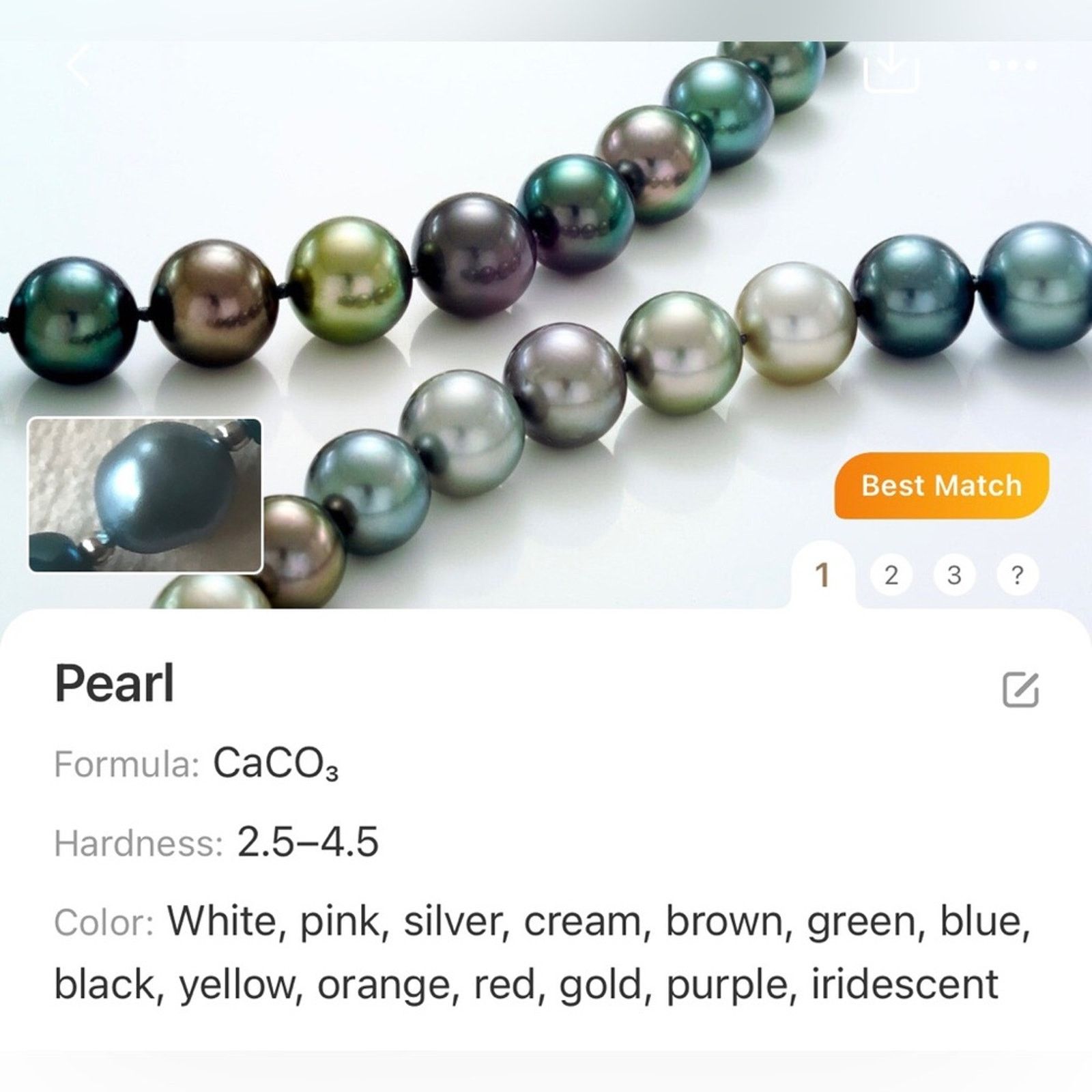 Handmade Handcrafted repurpose peacock freshwater Pearl necklace Size ONE SIZE - 11 Thumbnail