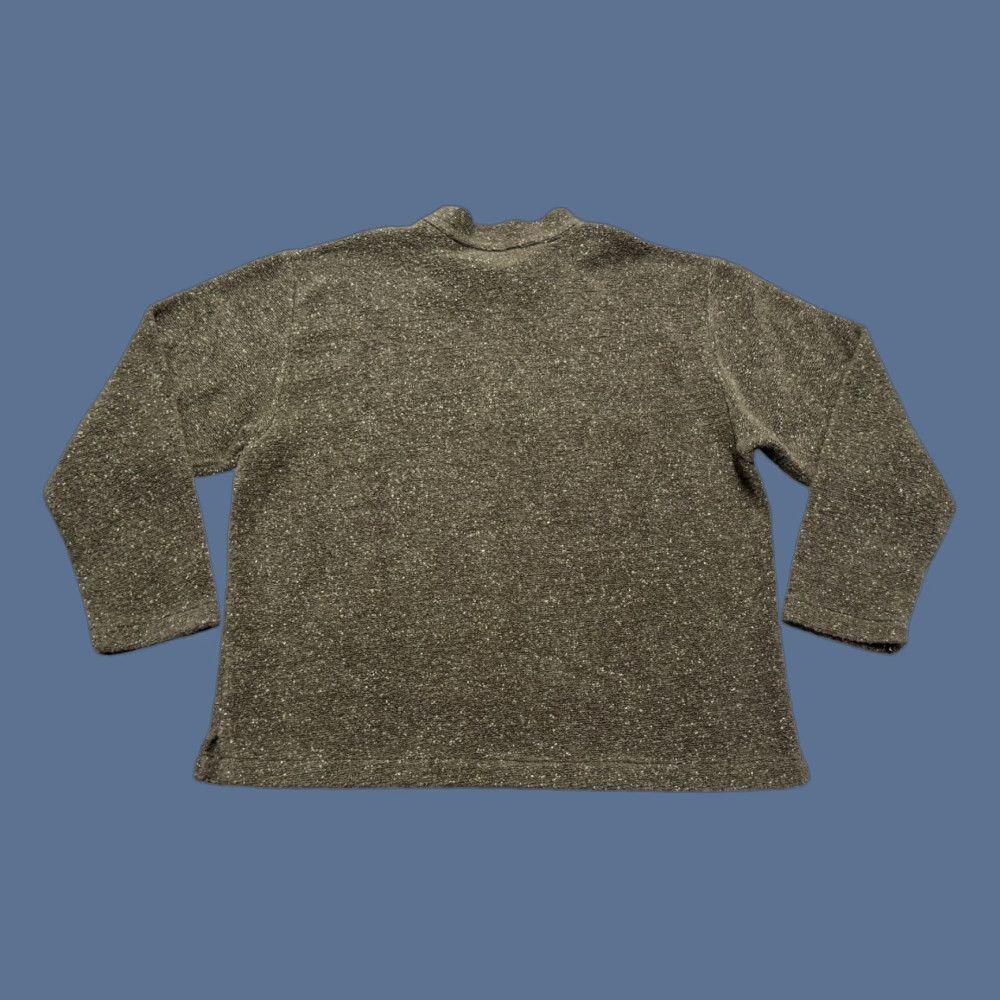 Vintage VINTAGE REI Knit Sweater 1/4 Zip Mens L Green Acrylic Nature Outdoors Shirt Size US L / EU 52-54 / 3 - 1 Thumbnail