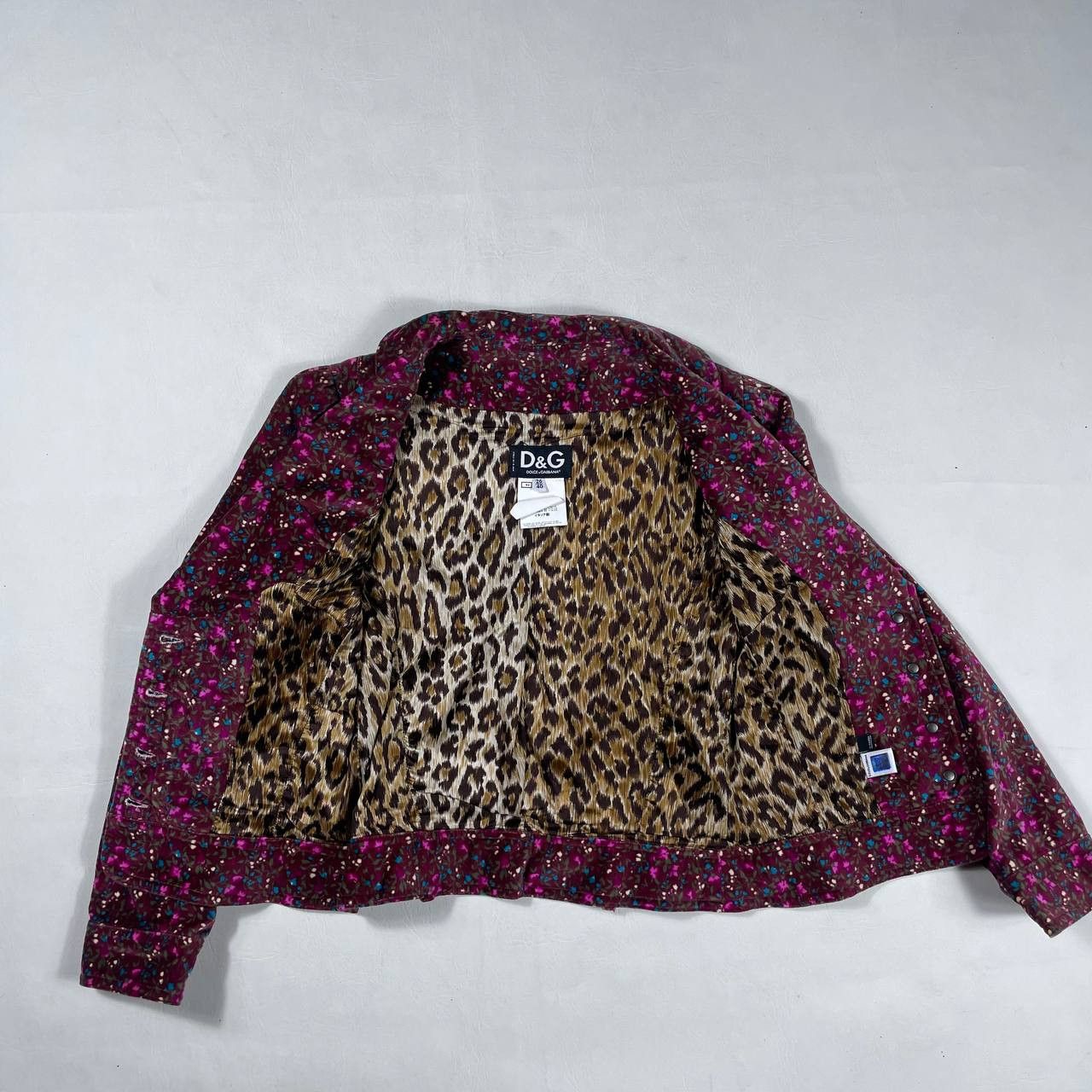 Dolce & Gabbana DOLCE & GABBANA FLORAL VELVET BLAZER Size S / US 4 / IT 40 - 10 Thumbnail