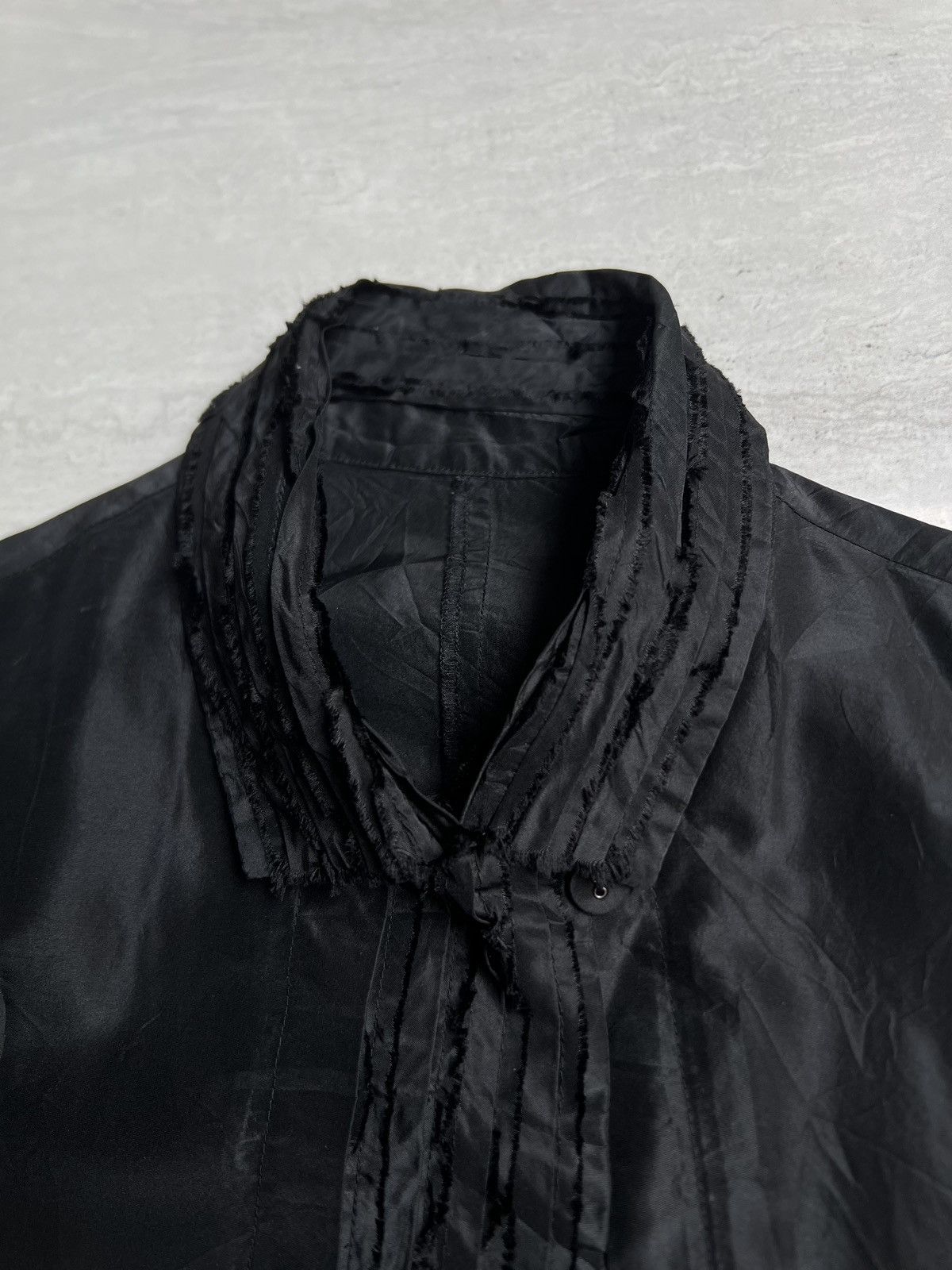 Hiroko Koshino Homme HIROKO BIS HIROKO KOSHINO Black Shirt Size US S / EU 44-46 / 1 - 10 Thumbnail