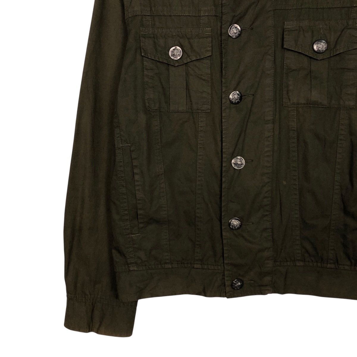 Japanese Brand BEAMS Olive Military Utility Jacket – Archive Japan (M) Size US M / EU 48-50 / 2 - 6 Thumbnail