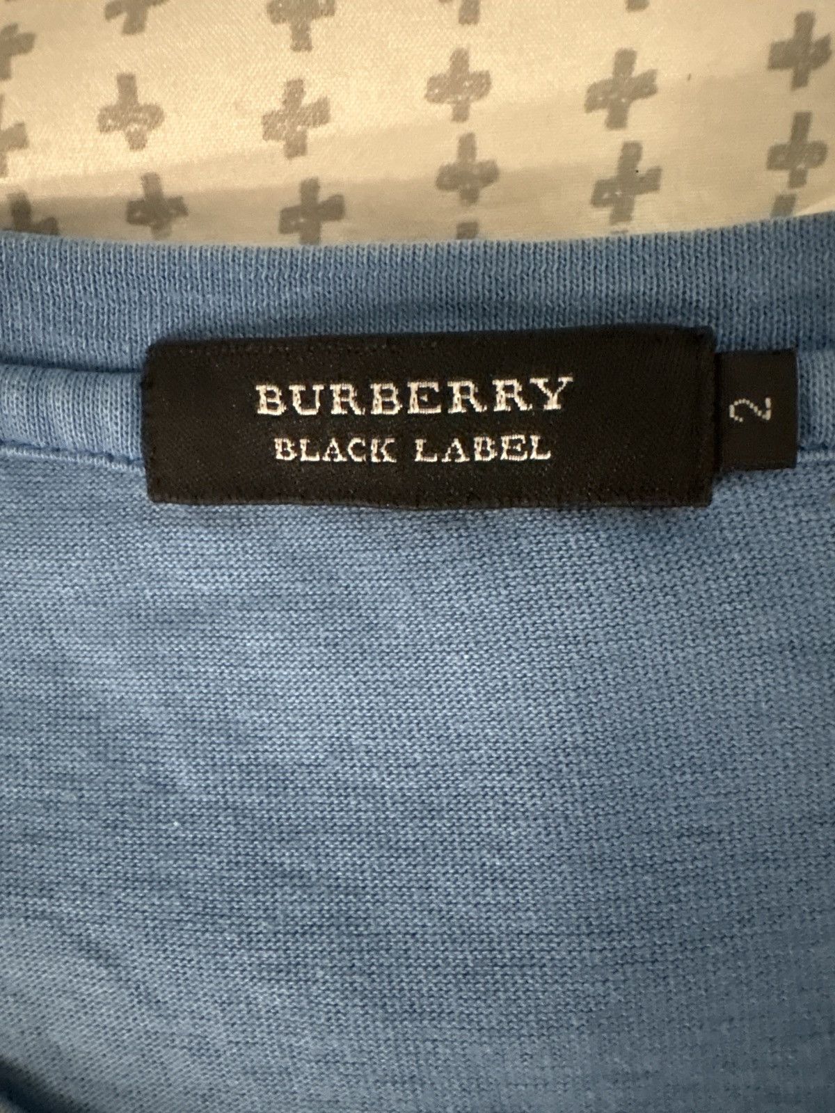 Burberry Burberry black label blue t shirt Size US M / EU 48-50 / 2 - 4 Thumbnail