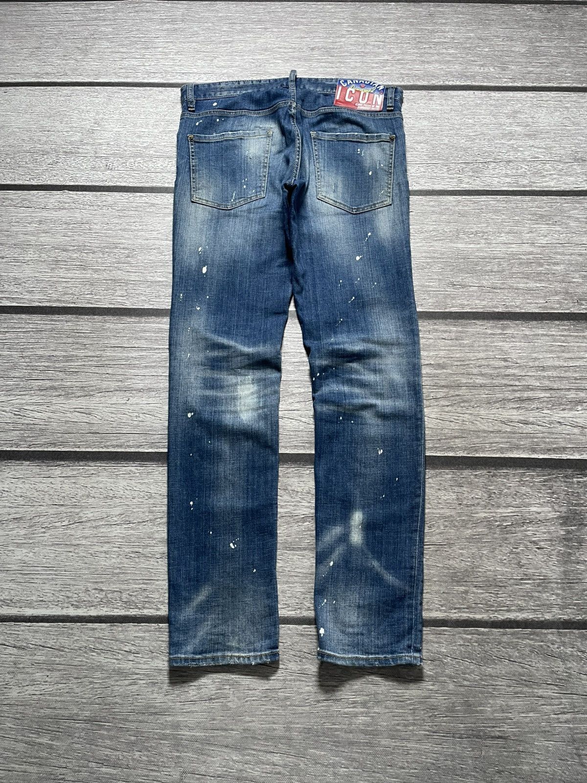 Dsquared2 Dsquared2 Distressed Slim Jeans Size US 32 / EU 48 - 6 Thumbnail