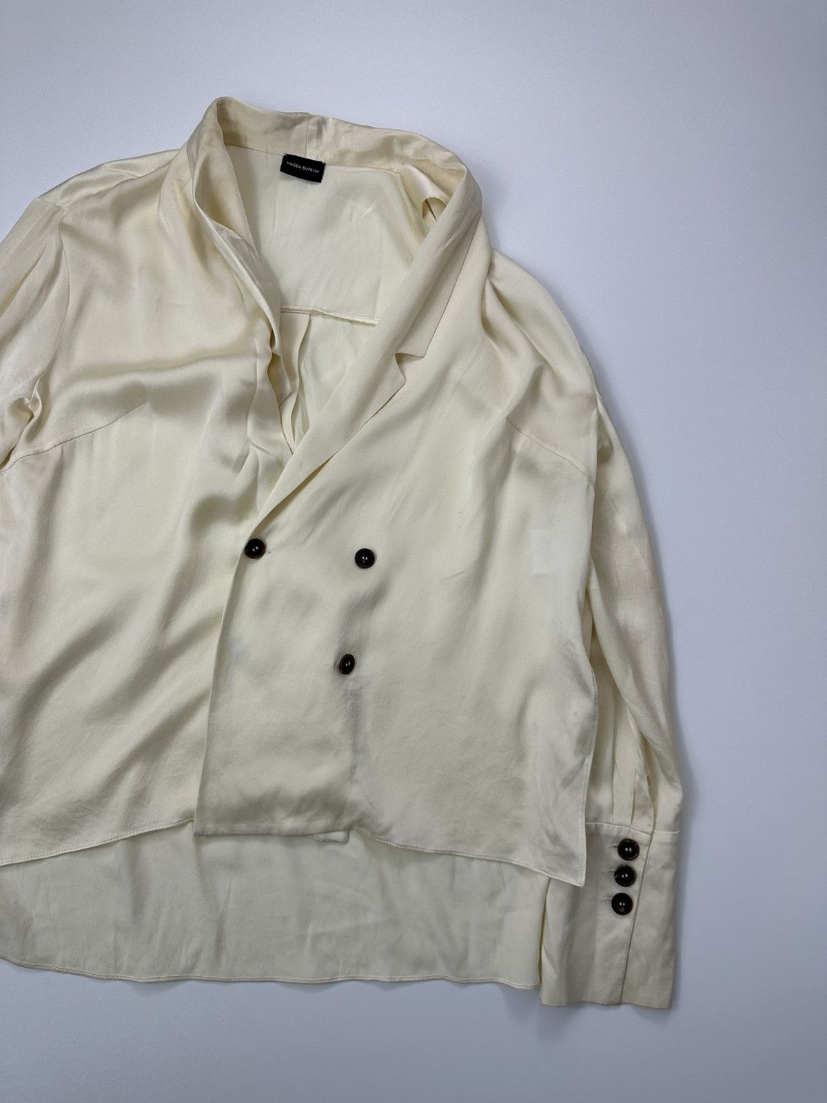 Magda Butrym Magda Butrym Silk Shirt Size M / US 6-8 / IT 42-44 - 4 Thumbnail