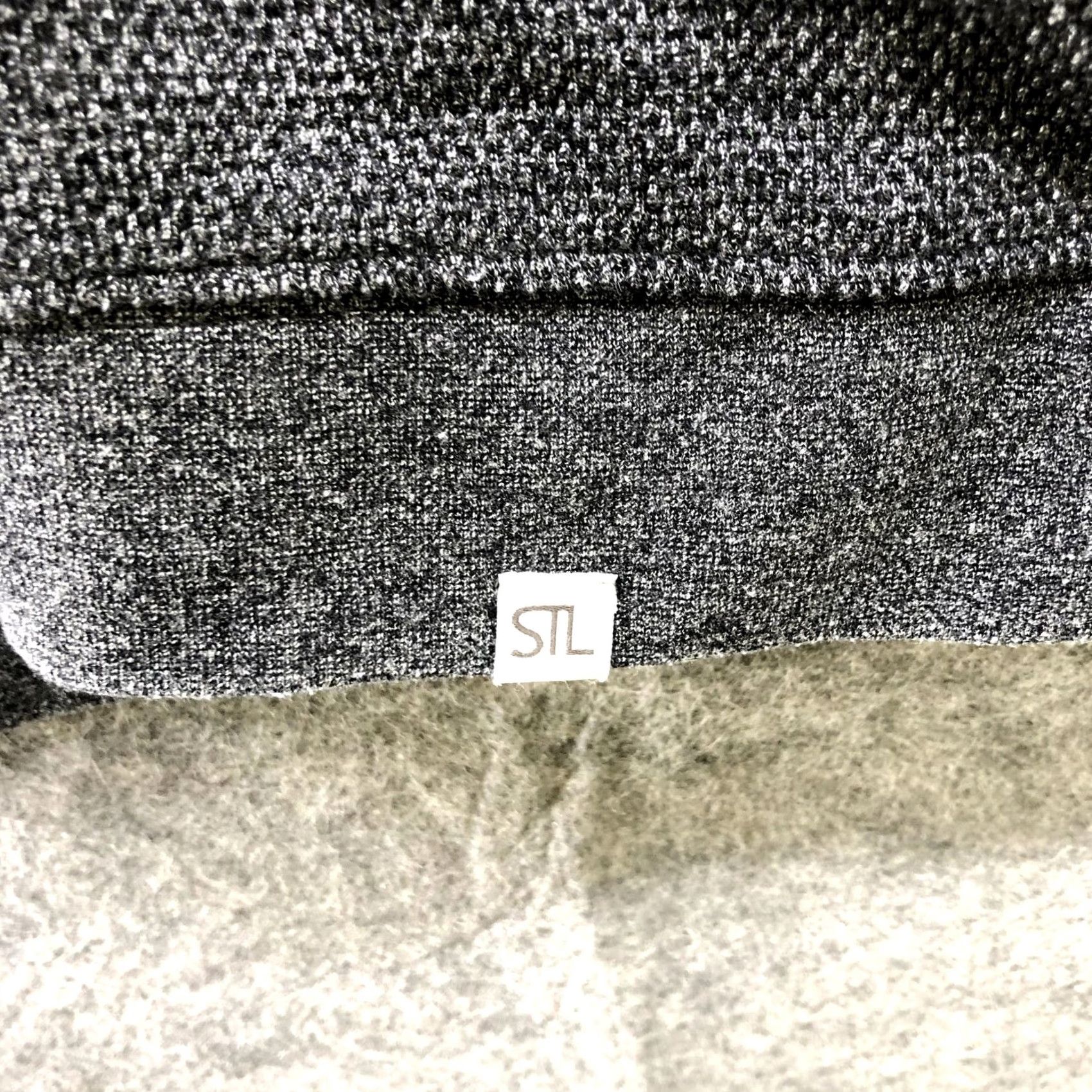 Vintage Steel & Jelly Full Zip Sweater Mens L Gray Knit Cotton Blend Textured Knit Slub Casual Crew Neck Size US L / EU 52-54 / 3 - 5 Thumbnail
