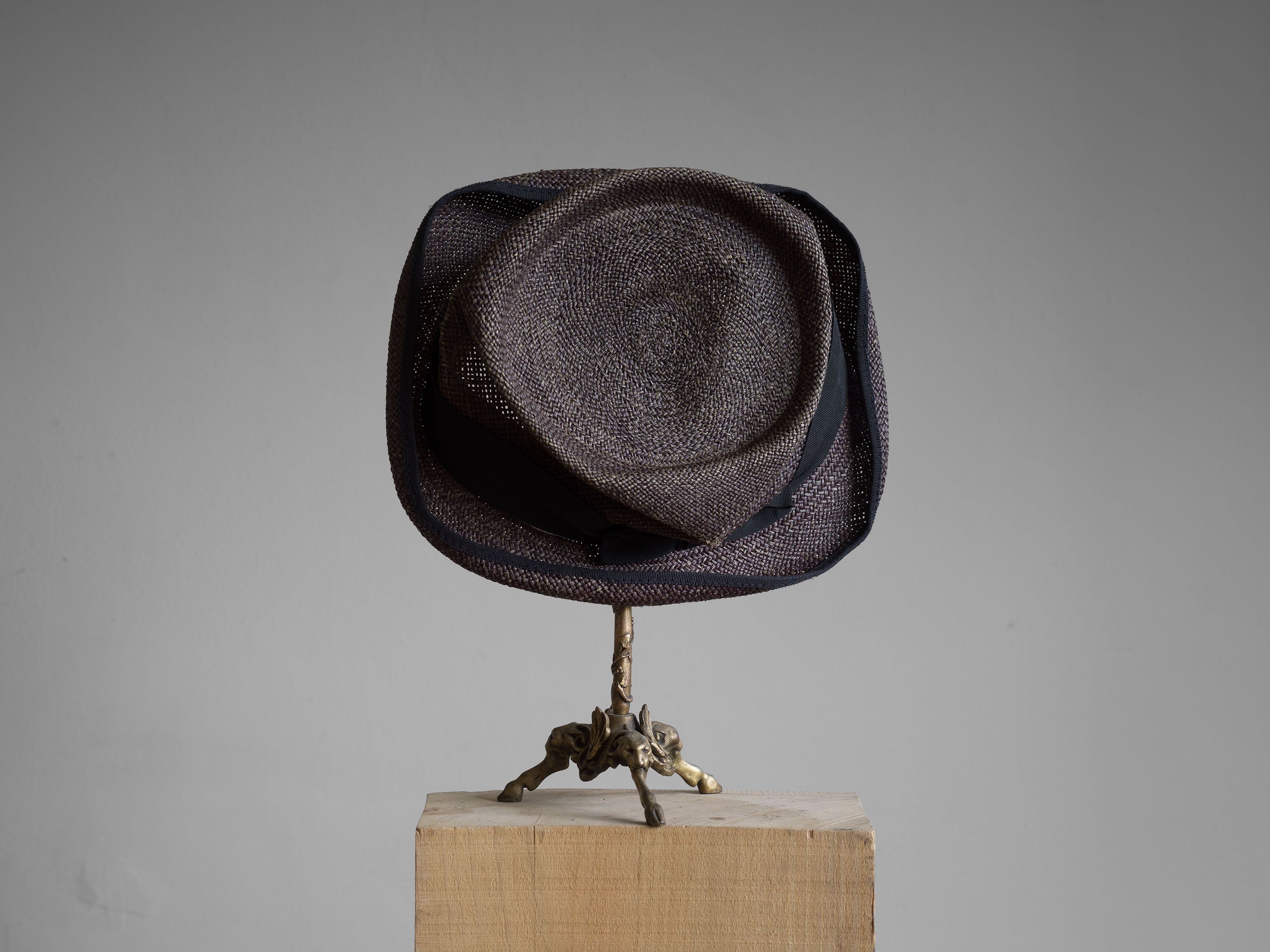Paul Harnden Shoemakers WINDOW LICKER NO BRIM WOOL LINEN TWEED