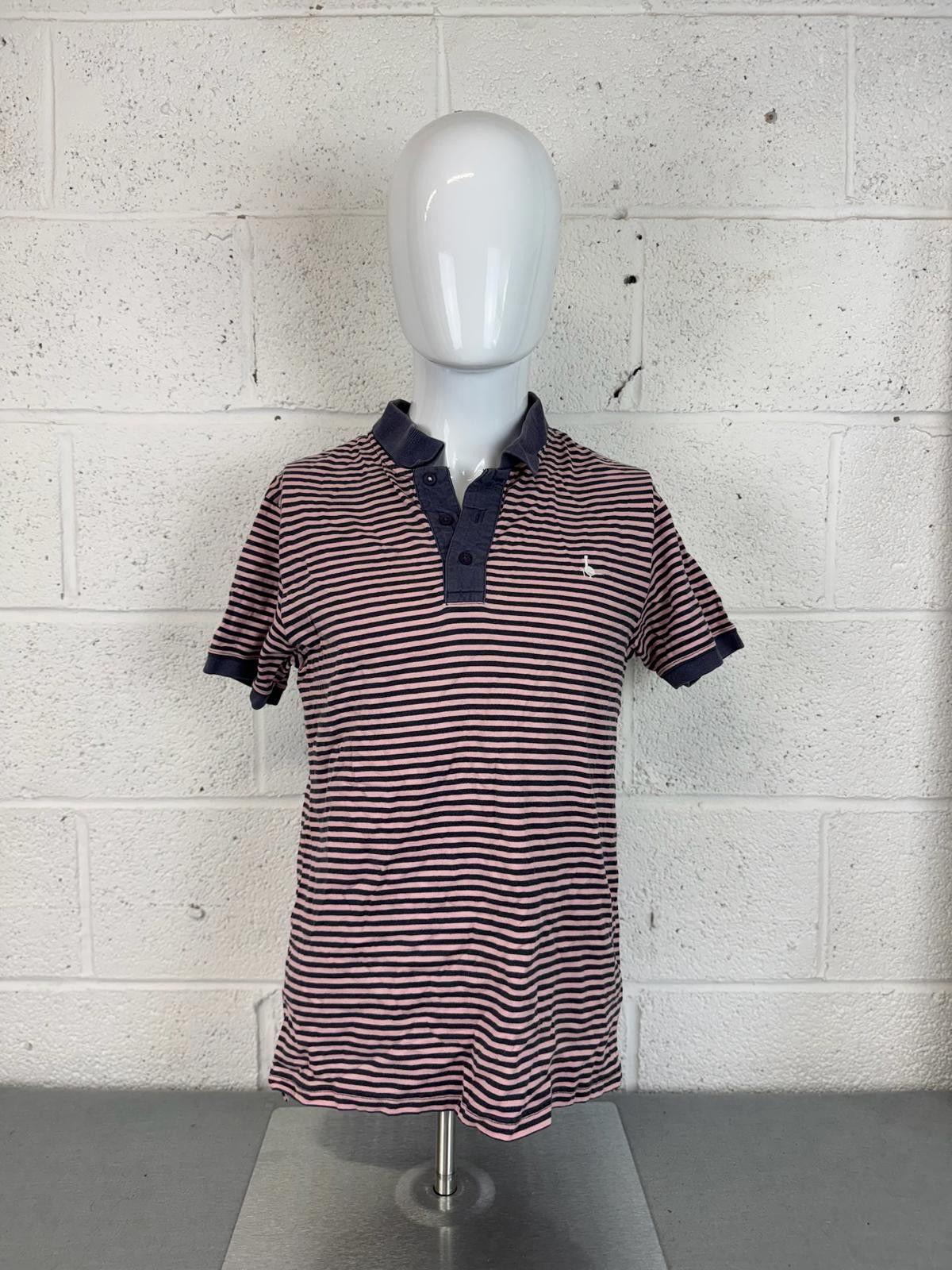 Jack Wills Jack Wills Men's Striped Short Sleeve Polo Shirt Size M Size US M / EU 48-50 / 2 - 1 Thumbnail