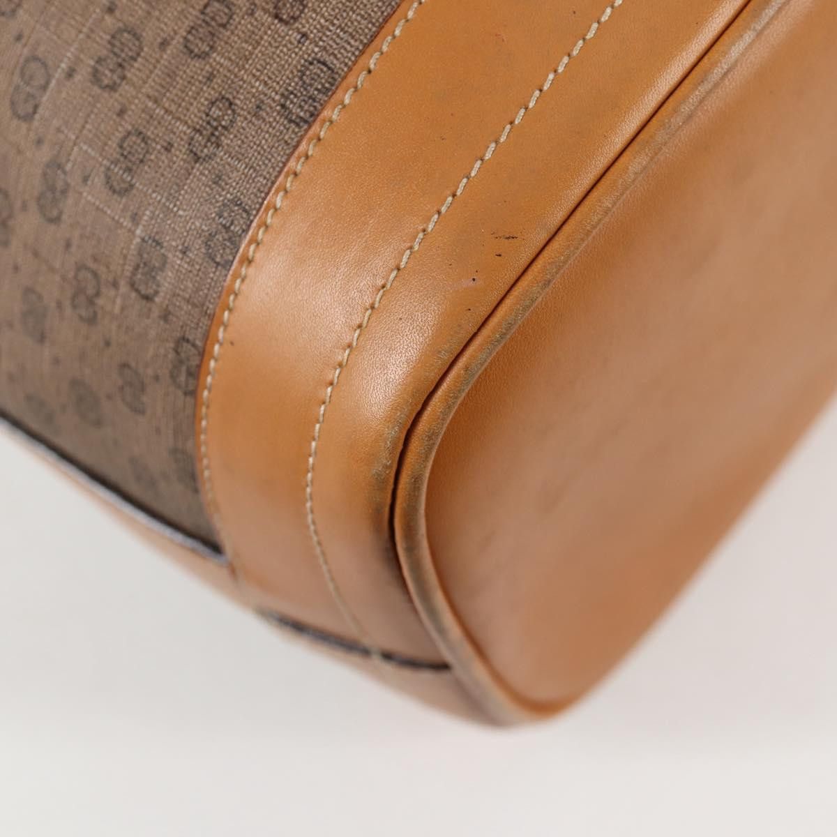 Gucci GUCCI Micro GG Supreme Shoulder Bag Pvc Beige Gold Size ONE SIZE - 12 Thumbnail