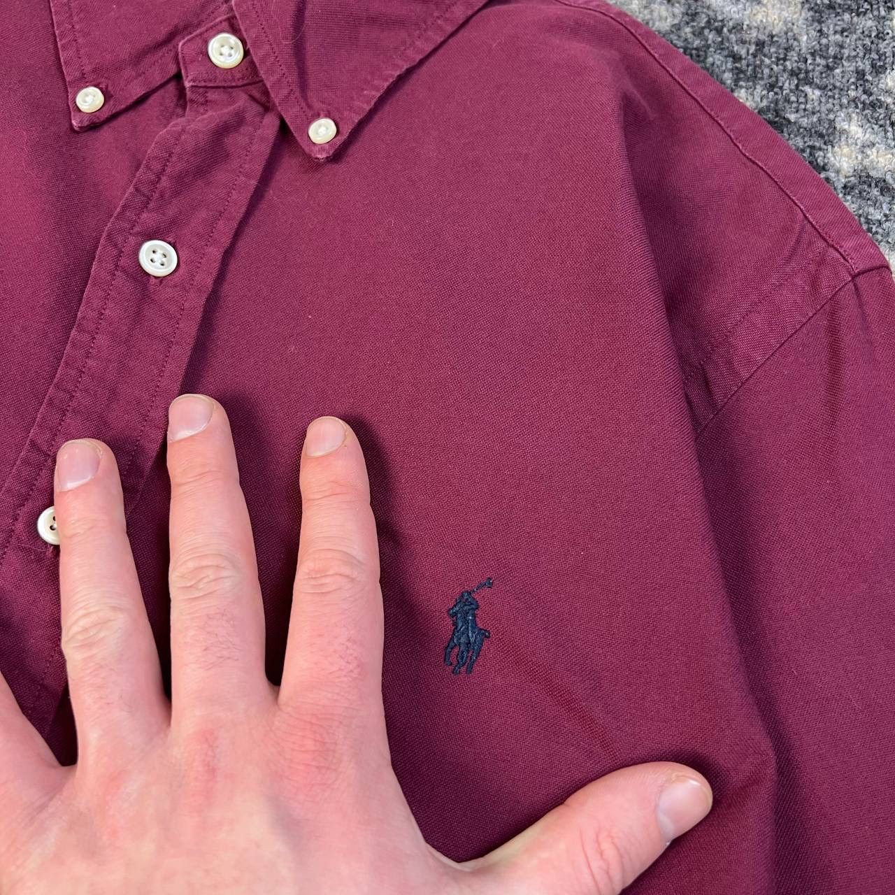 Polo Ralph Lauren Polo Ralph Lauren Luxury Mini Logo Button Up Shirt Size US L / EU 52-54 / 3 - 4 Thumbnail