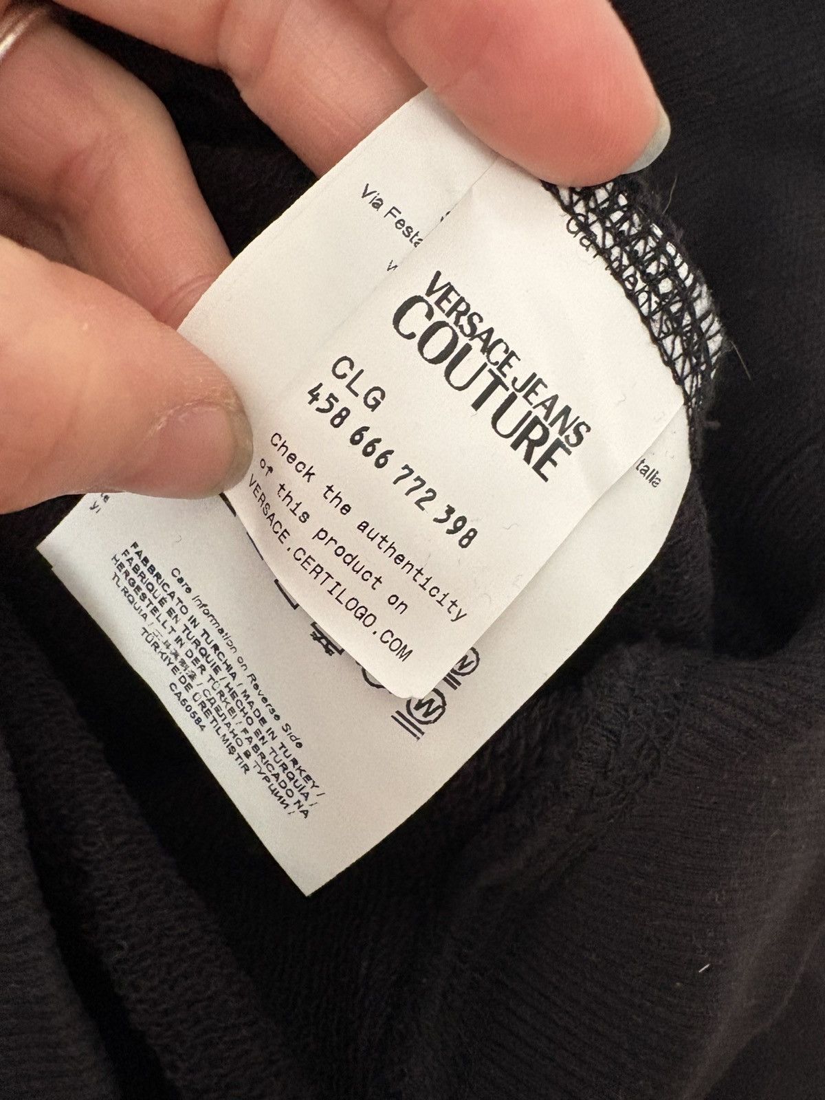 Versace Jeans Couture Versace Jeans Couture Logo sweater Size US S / EU 44-46 / 1 - 4 Thumbnail