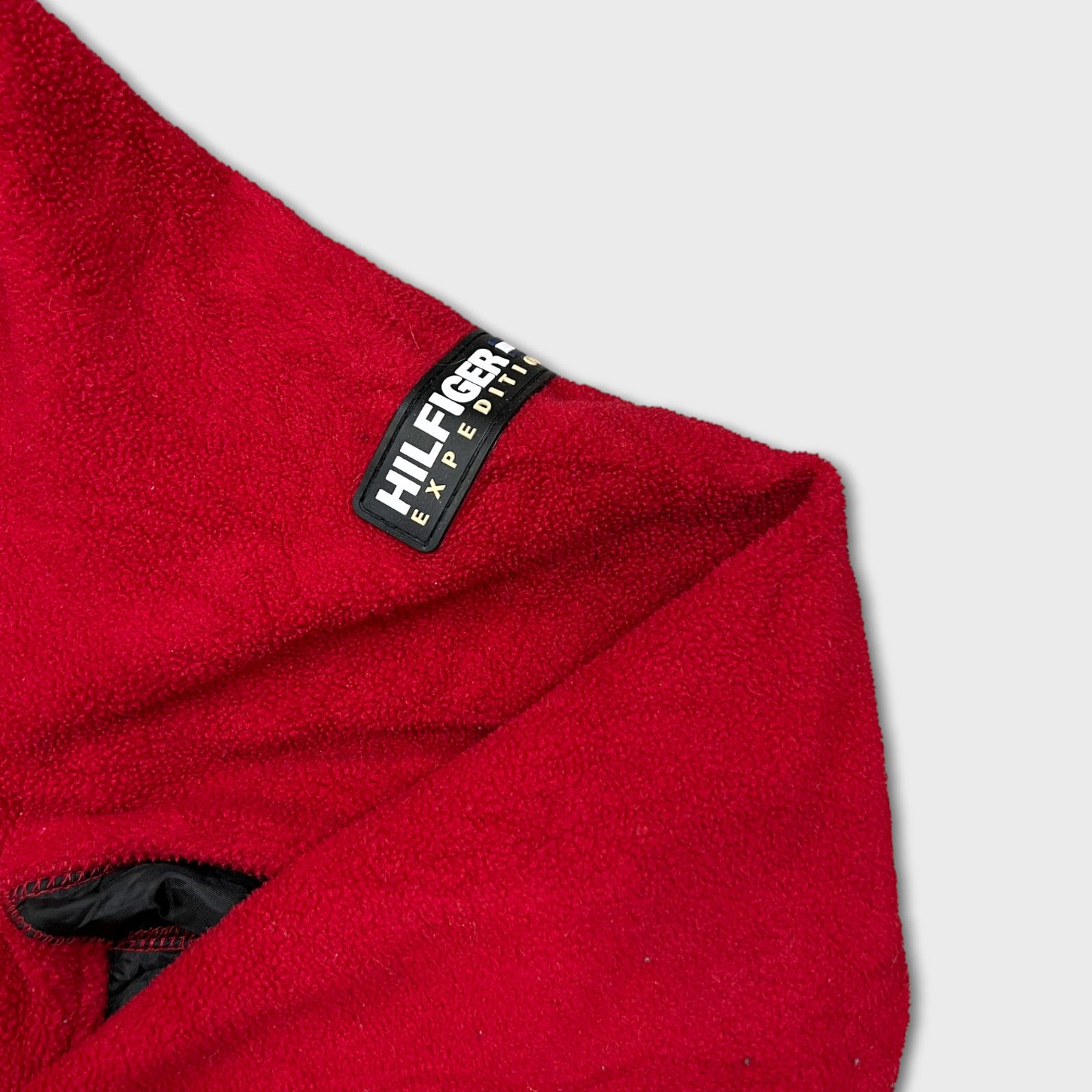 Tommy Hilfiger × Vintage Tommy Hilfiger Fleece XL Sweatshirt Sweater Outdoor Jacket Size US XL / EU 56 / 4 - 4 Thumbnail