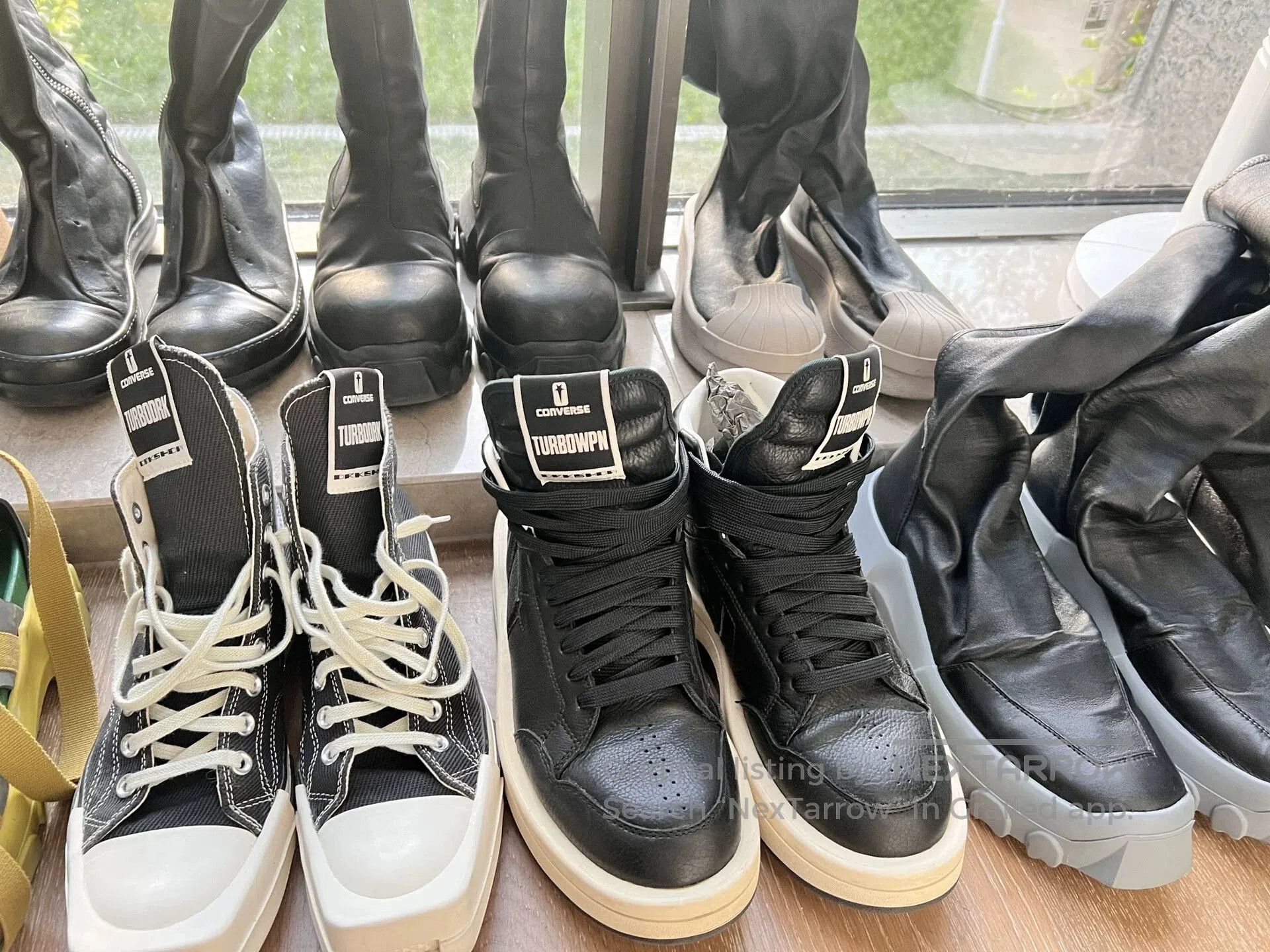 Rick Owens Drkshdw Rick Owens Black Socks Boots. Size US 9 / EU 42 - 6 Thumbnail