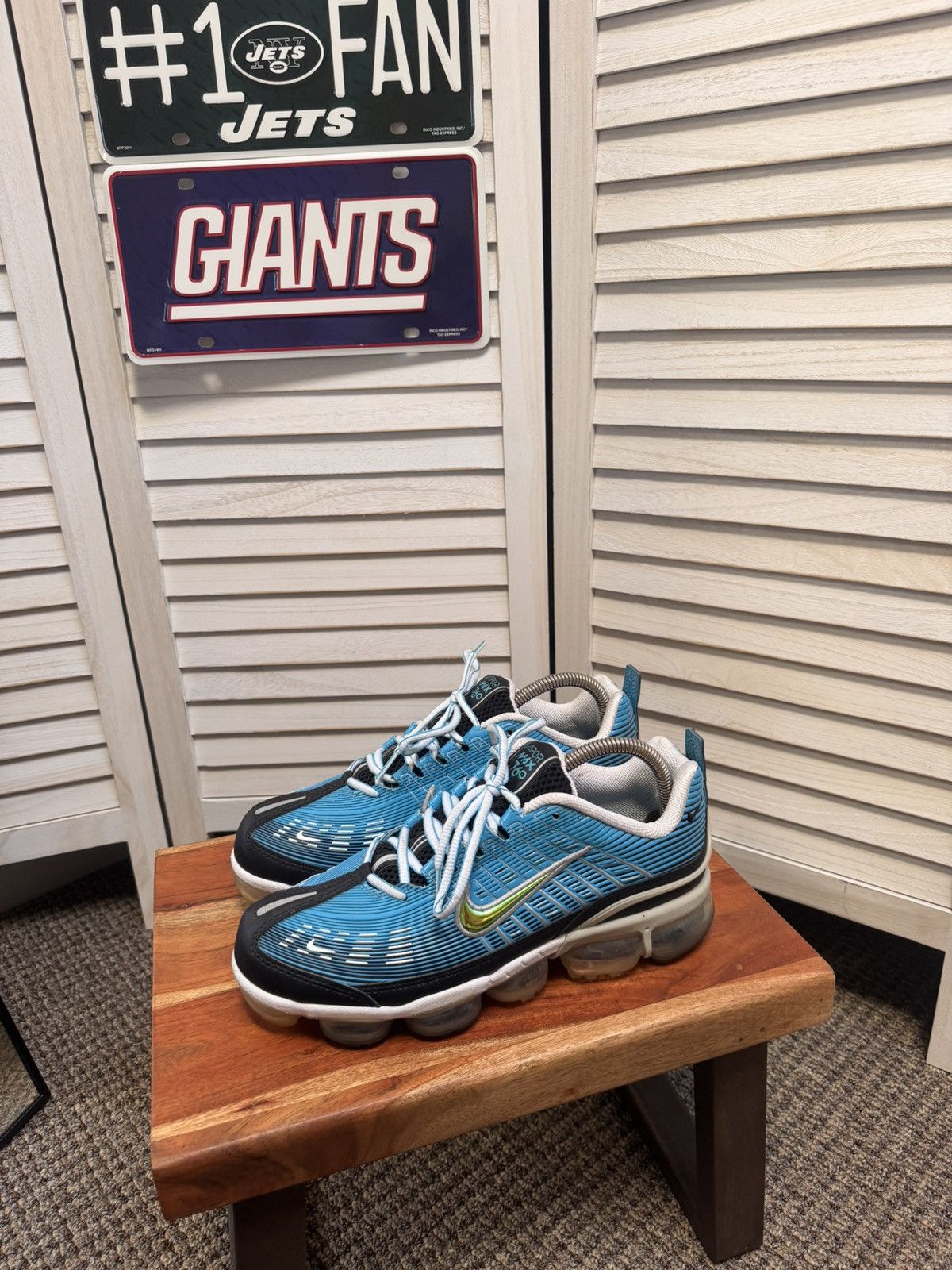 Nike Men’s casual Sneakers Nike Air VaporMax 360 Laser Blue Size US 9.5 / EU 42-43 - 3 Thumbnail
